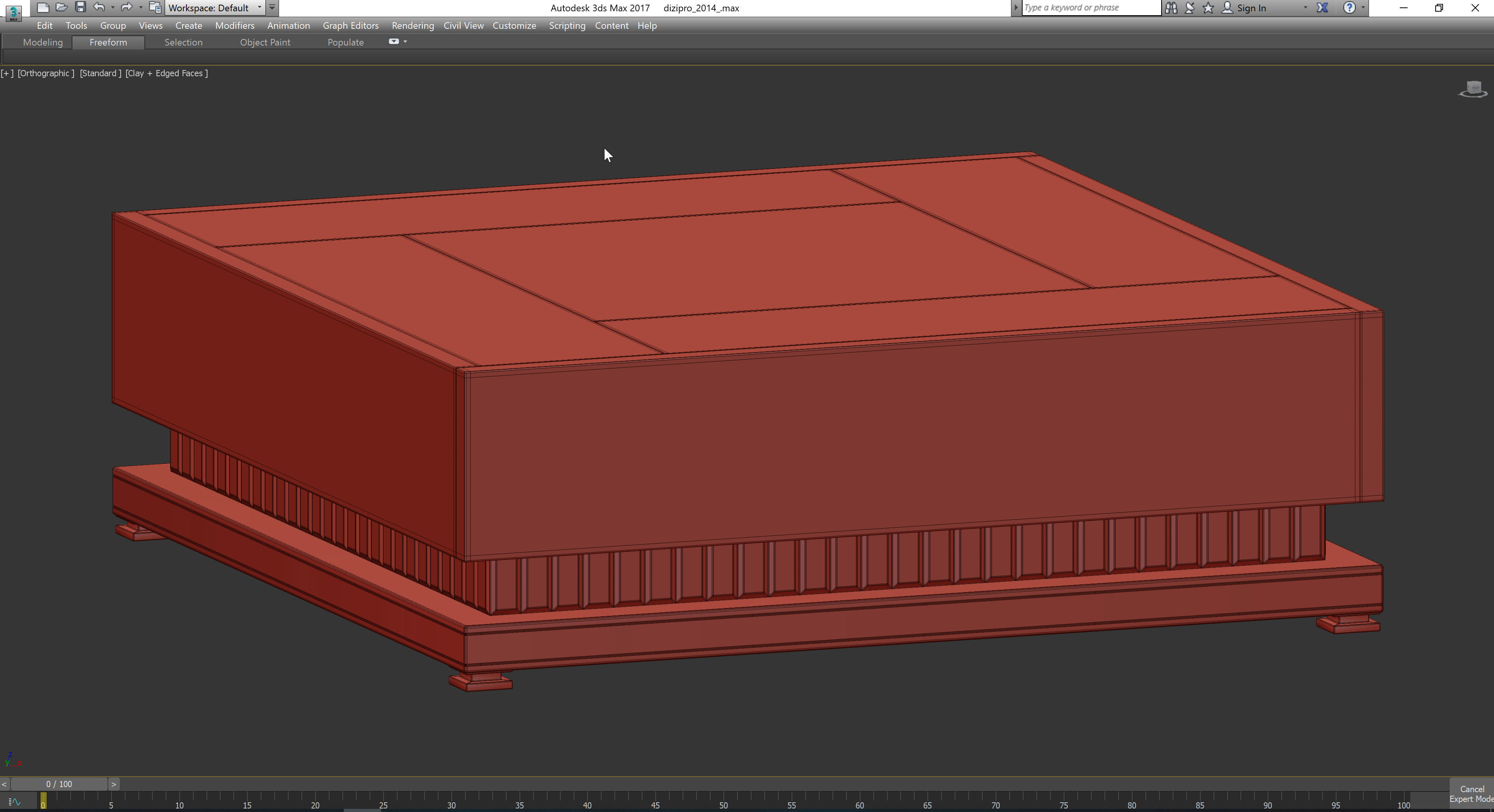 NEXT DECO COFFEE TABLE 3d model Low-poly 3D model_5