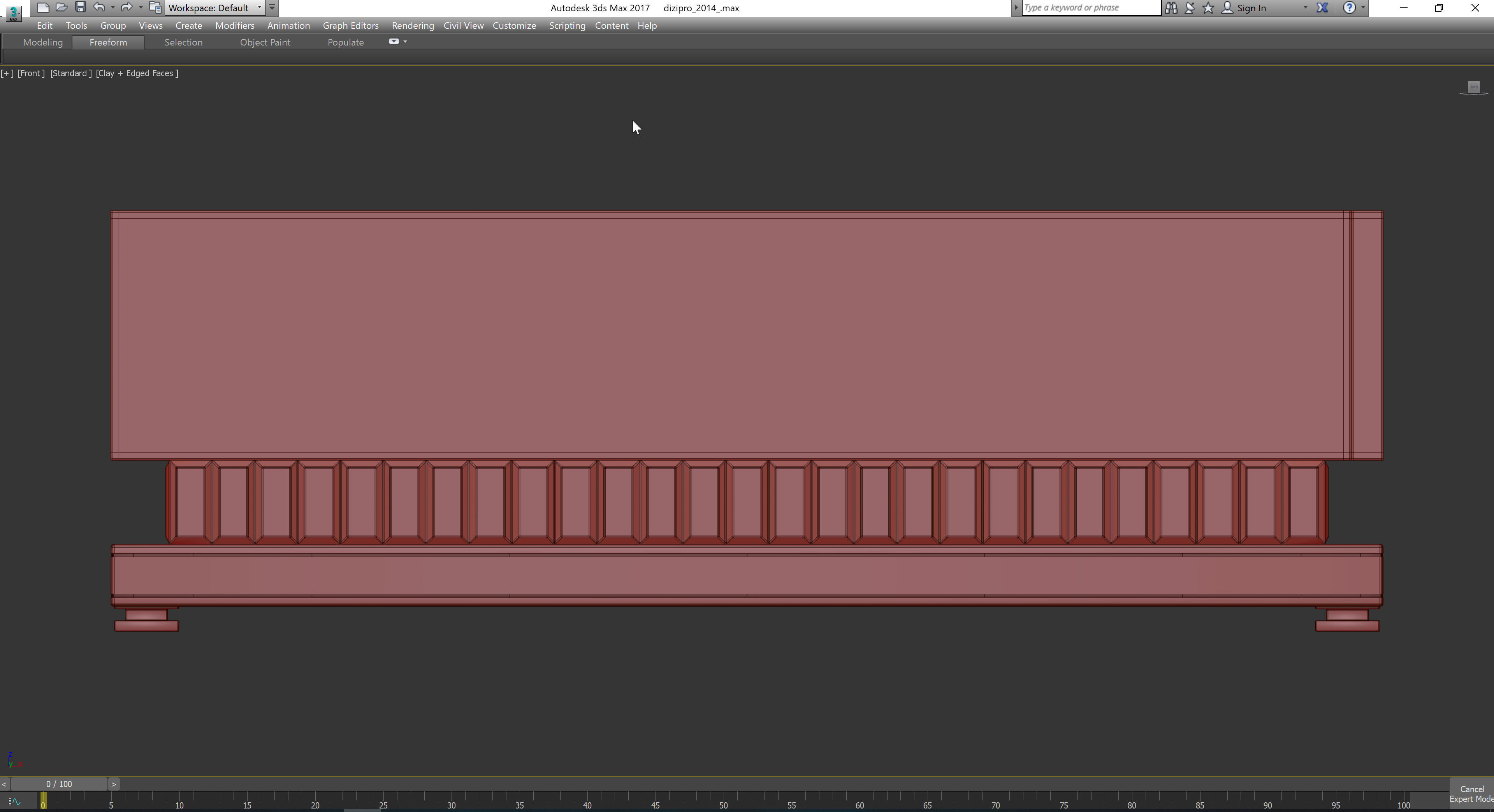 NEXT DECO COFFEE TABLE 3d model Low-poly 3D model_3