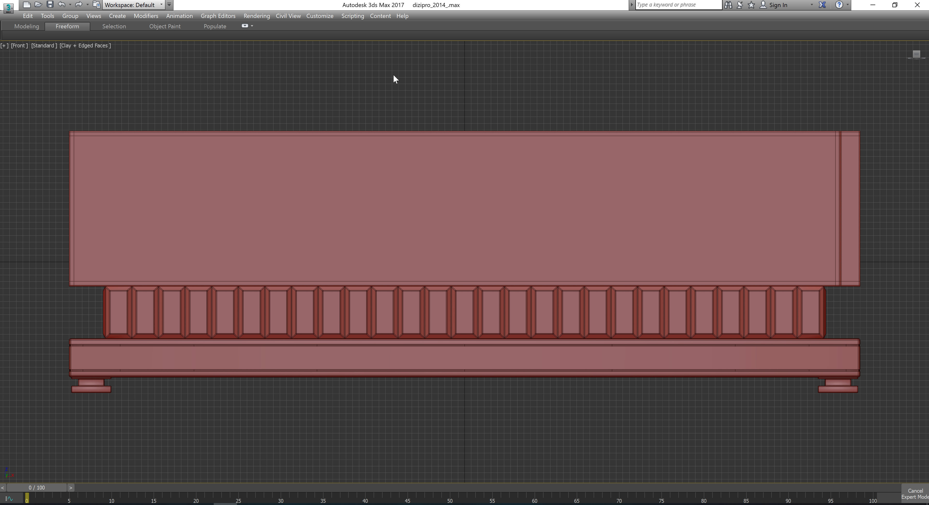 NEXT DECO COFFEE TABLE 3d model Low-poly 3D model_2