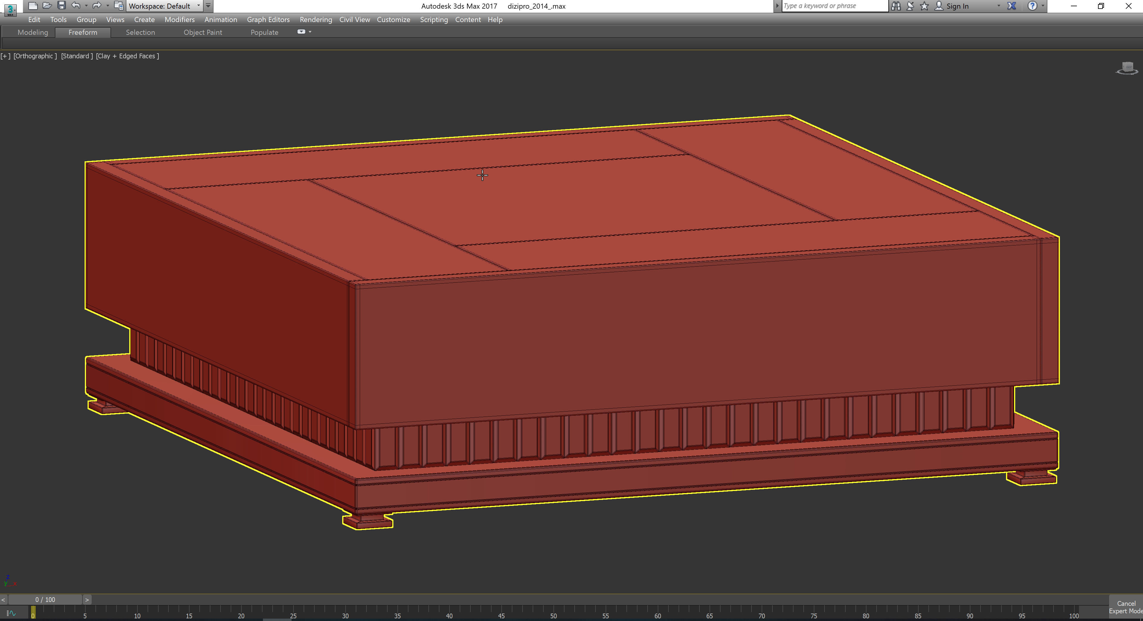 NEXT DECO COFFEE TABLE 3d model Low-poly 3D model_4