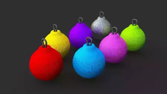 Decorative Glitter Balls
