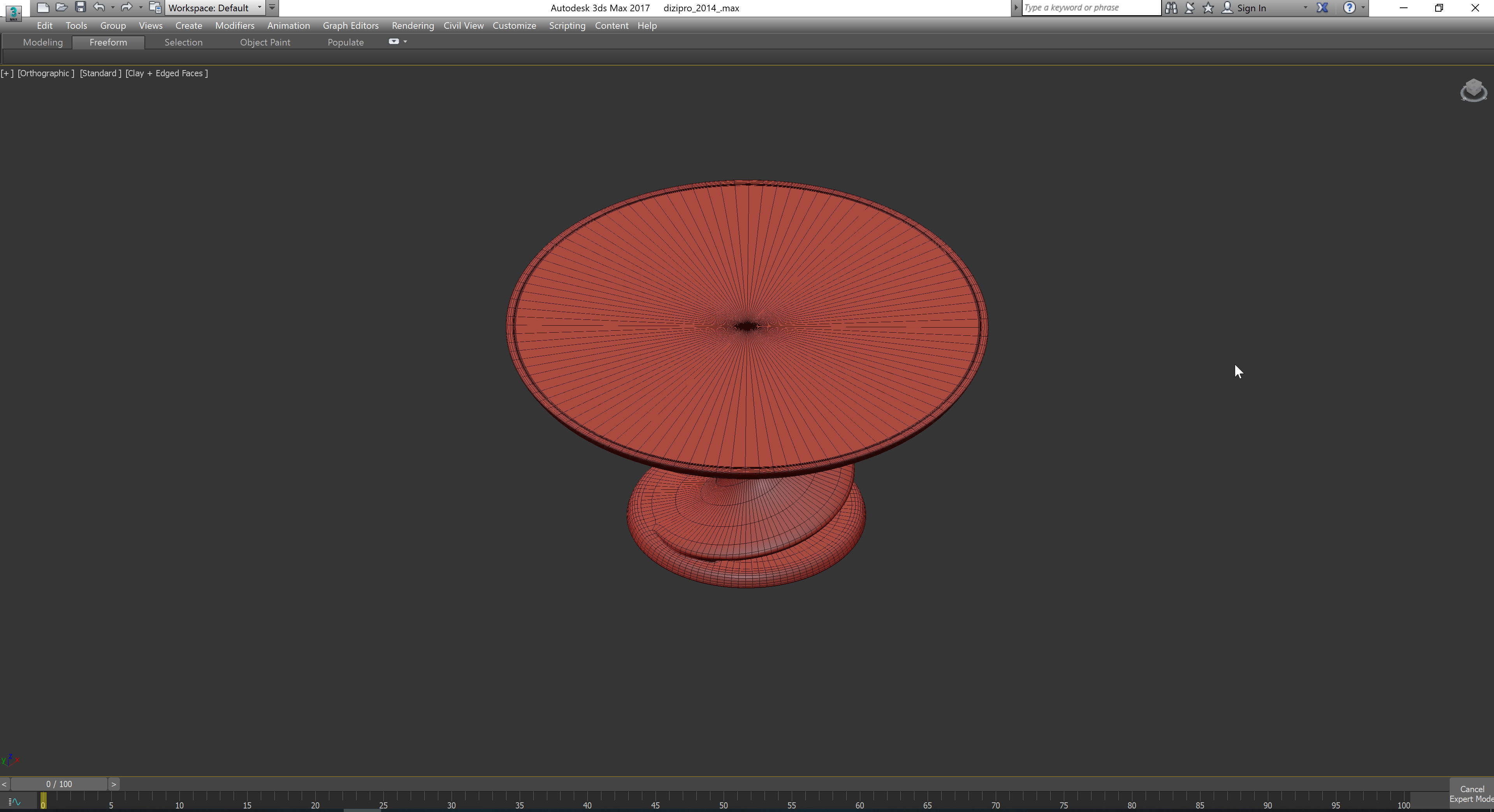 TANGO DINING TABLE BY MARIO BELLINI 3d model Low-poly 3D model_3