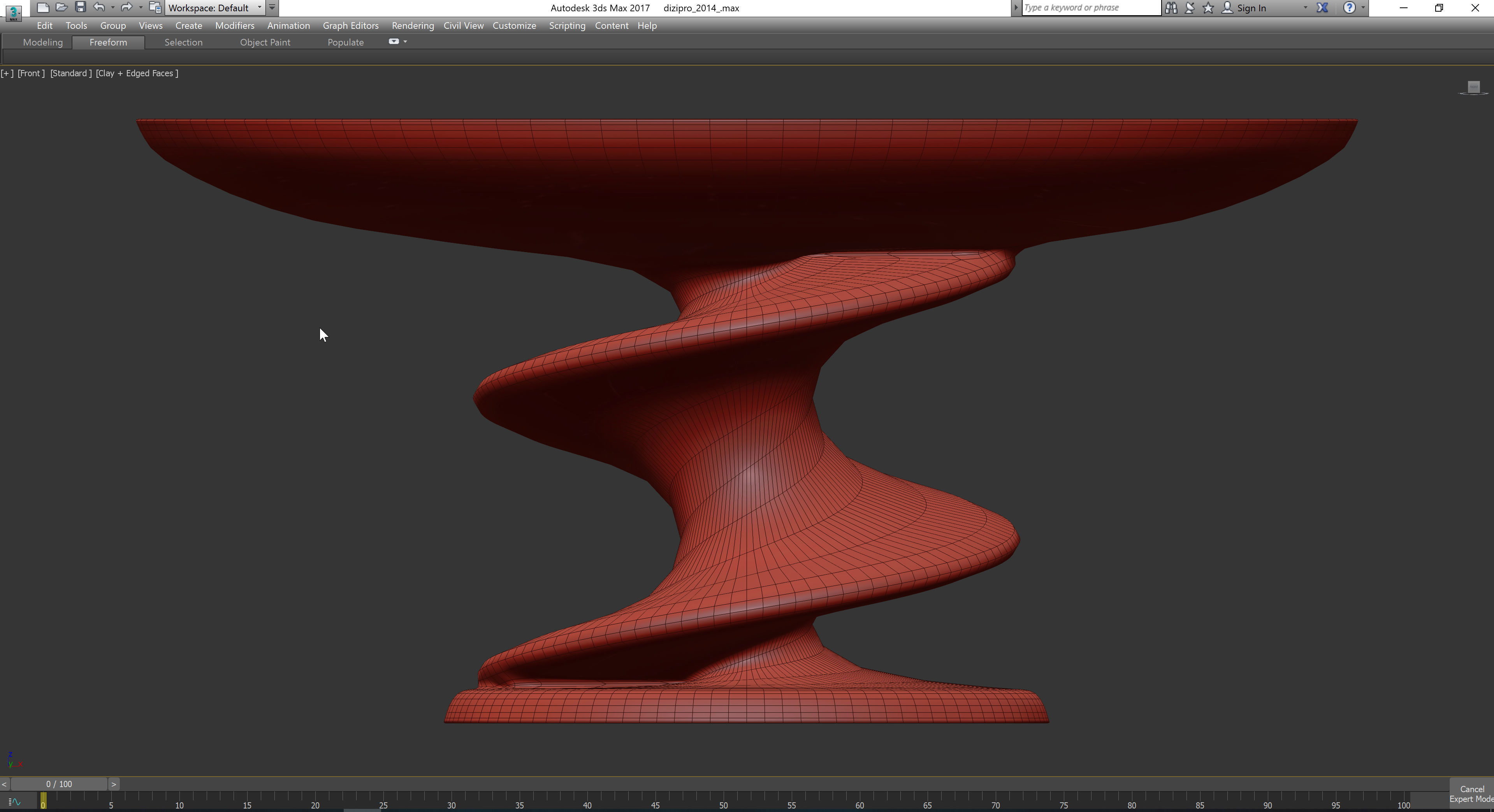 TANGO DINING TABLE BY MARIO BELLINI 3d model Low-poly 3D model_2