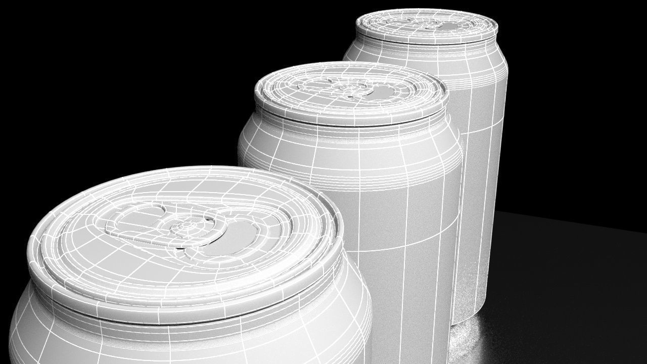 Drink can Free 3D model_4