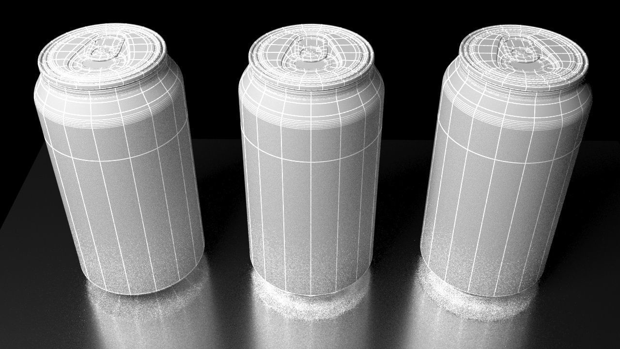 Drink can Free 3D model_3