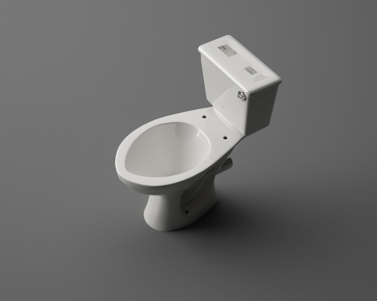 American toilet 03 3D model_10