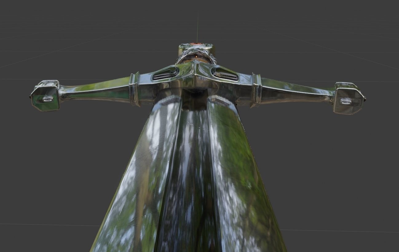 Longsword Medieval Type XVIa 3D model_7