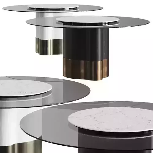 Formitalia Marygold Round Dining Table 3D model