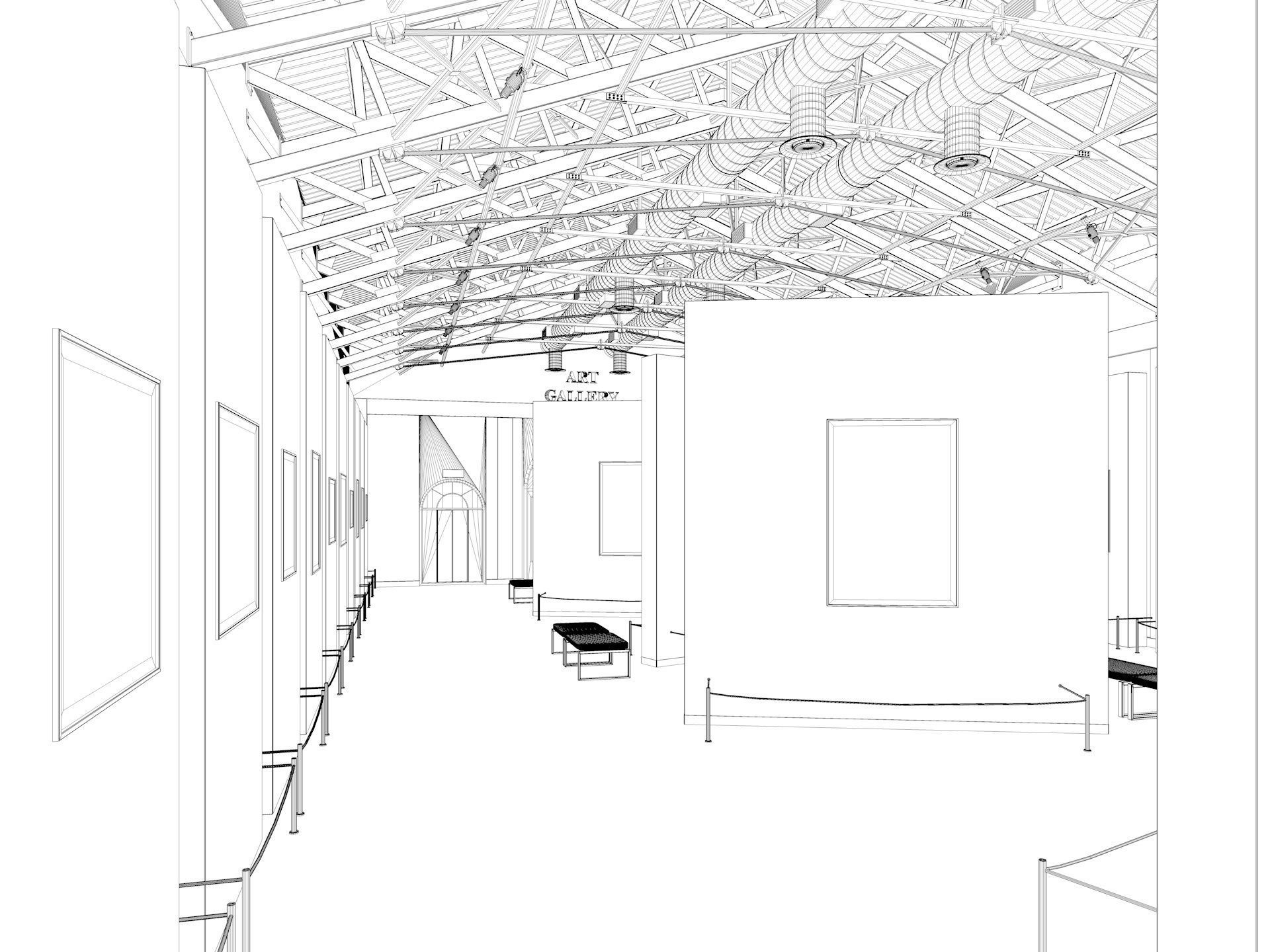 Art Gallery 3D model_20