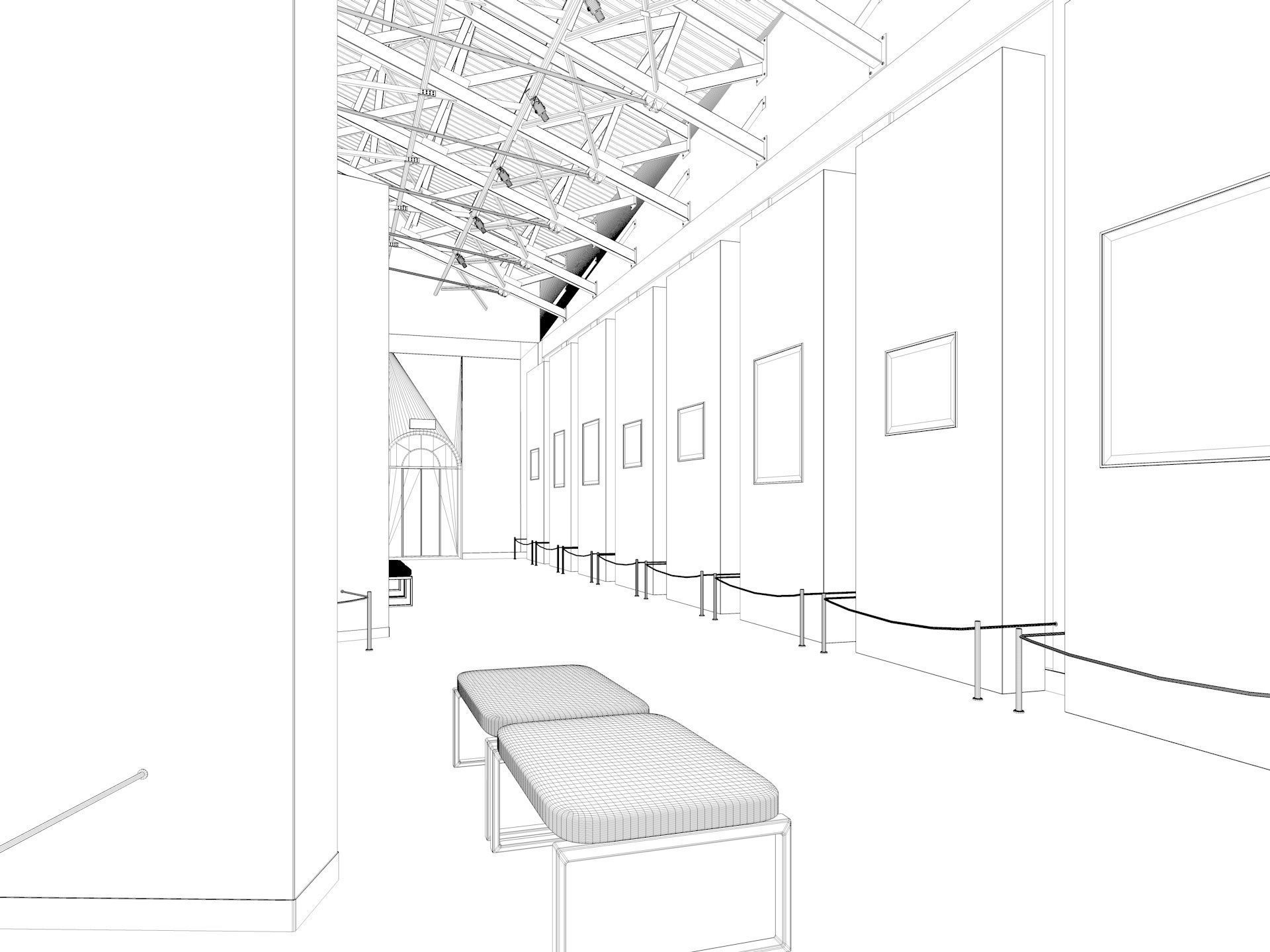 Art Gallery 3D model_22