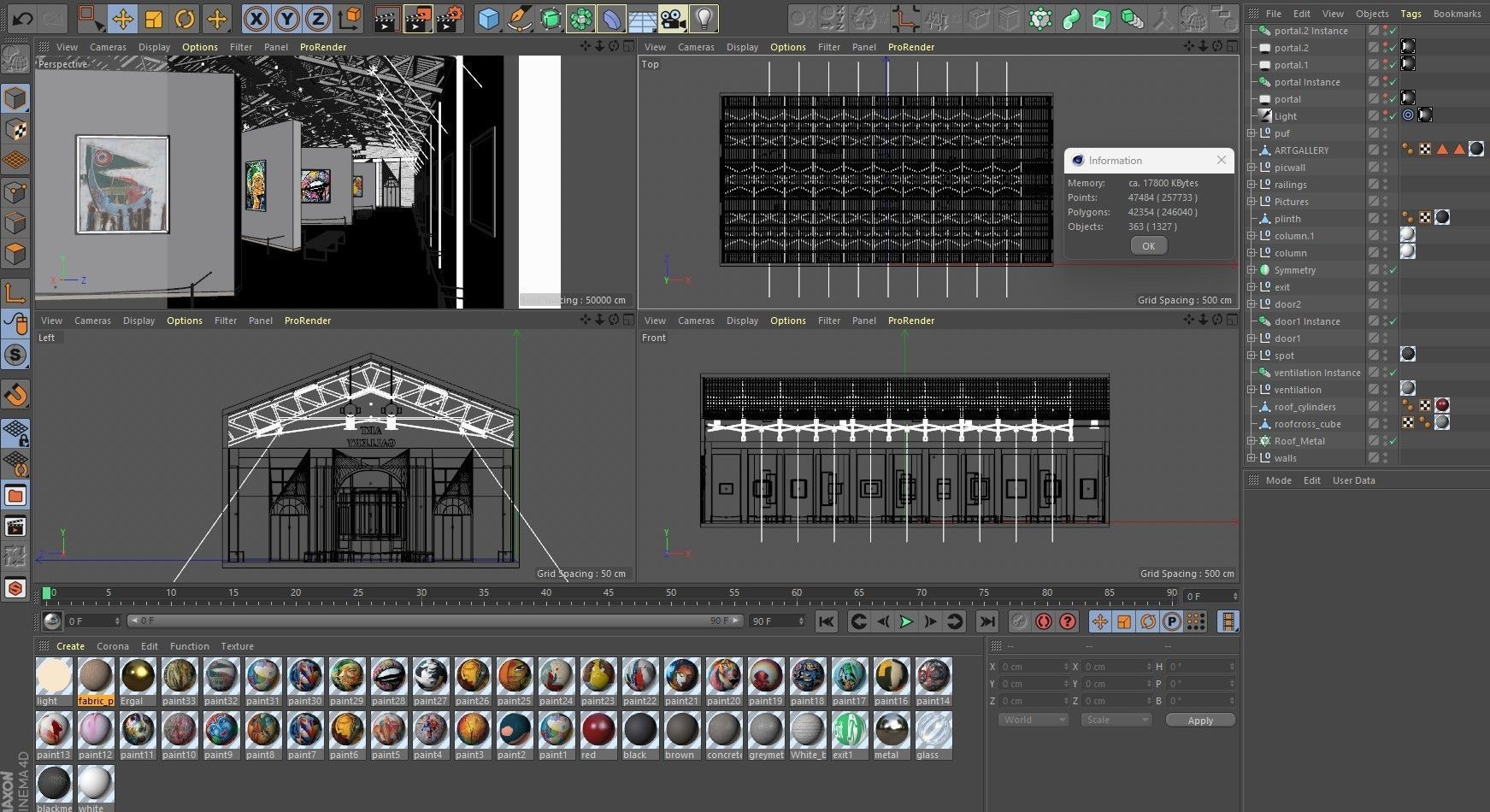Art Gallery 3D model_29