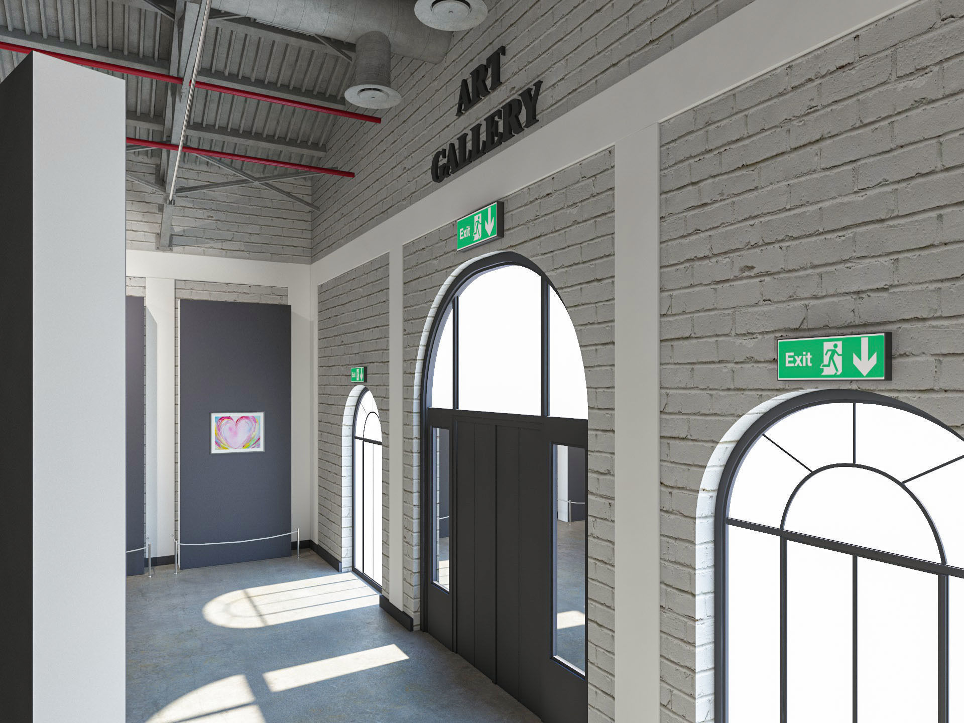 Art Gallery 3D model_12