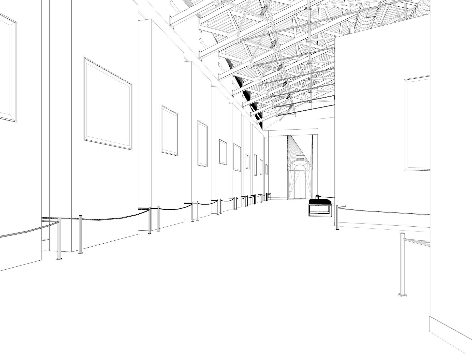 Art Gallery 3D model_21