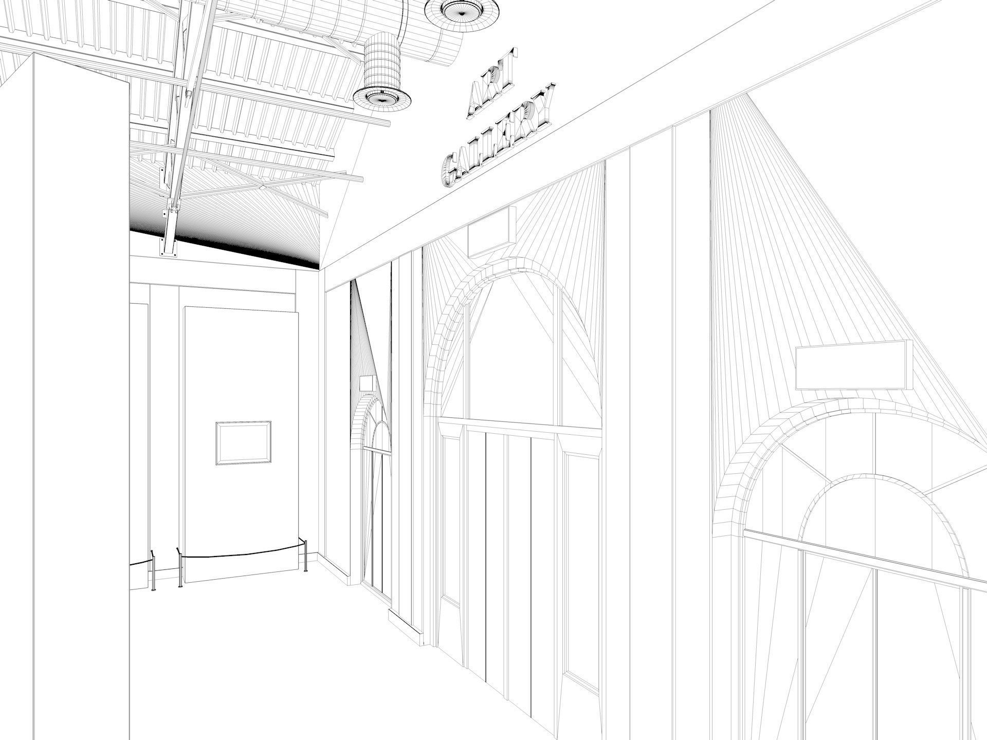 Art Gallery 3D model_25