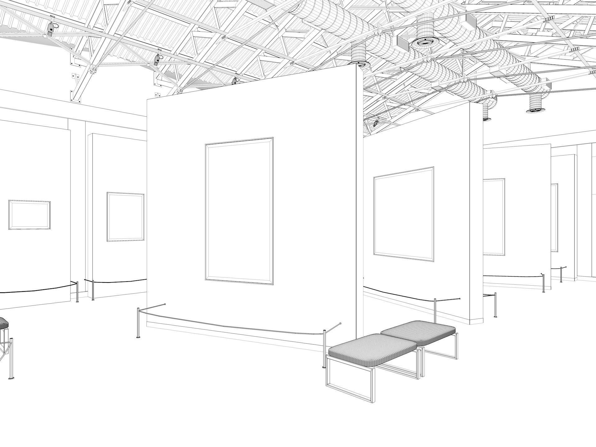 Art Gallery 3D model_19