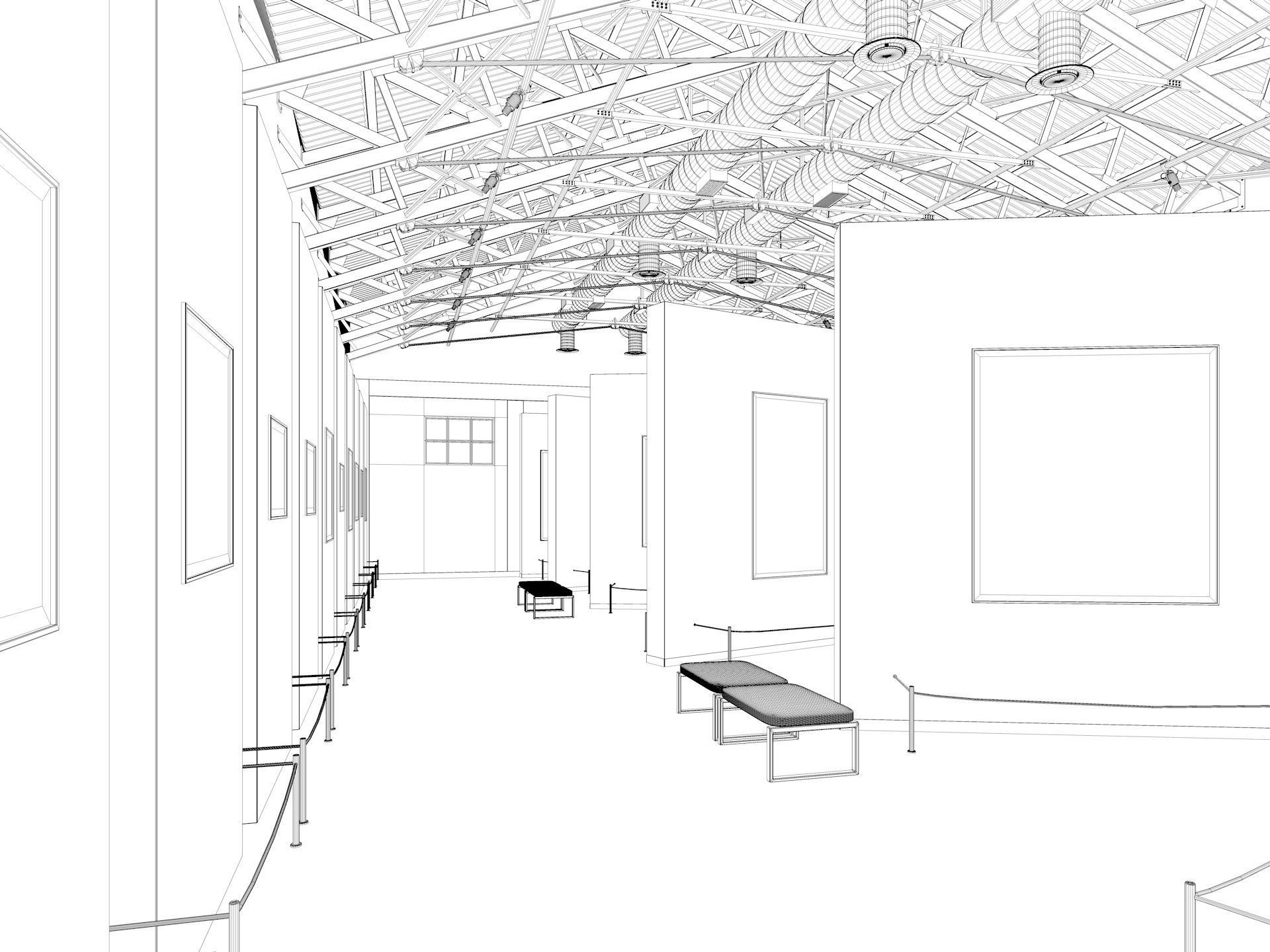 Art Gallery 3D model_16