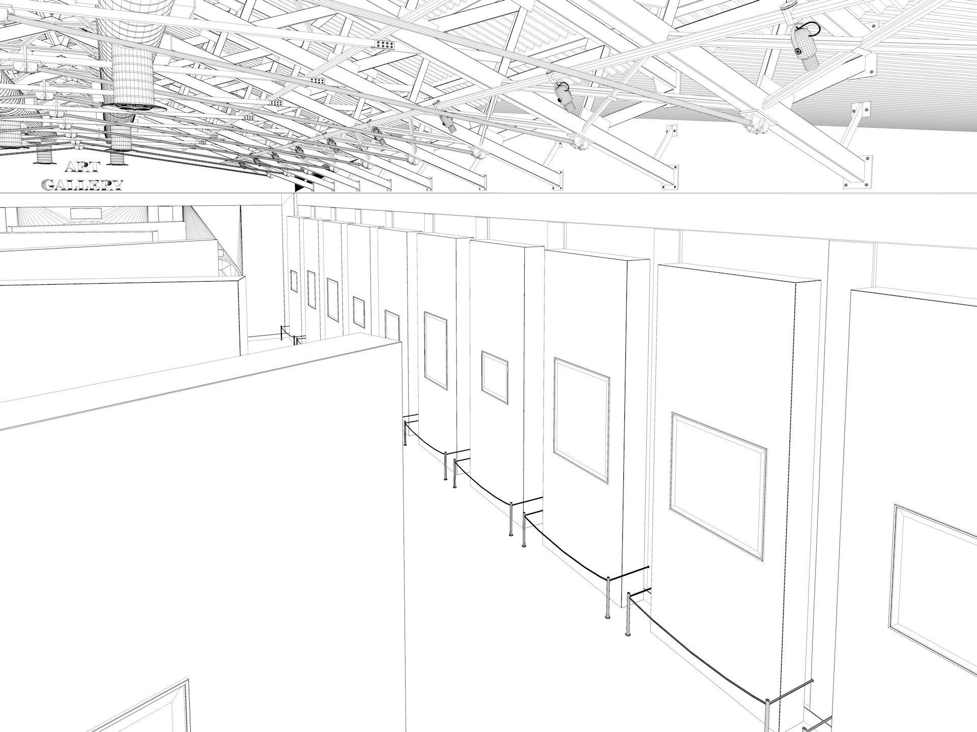 Art Gallery 3D model_18