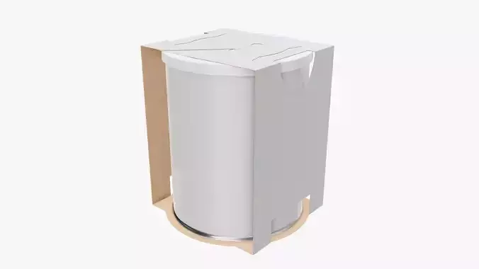 Tin can cardboard holder