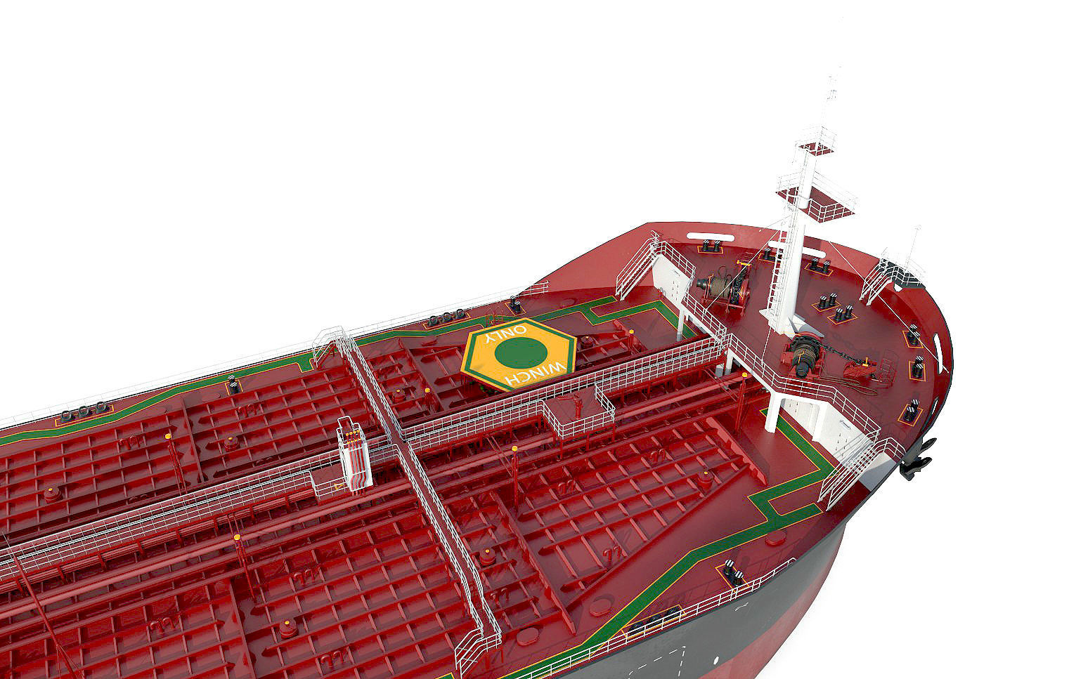 Oil Products Tanker  3D model_7