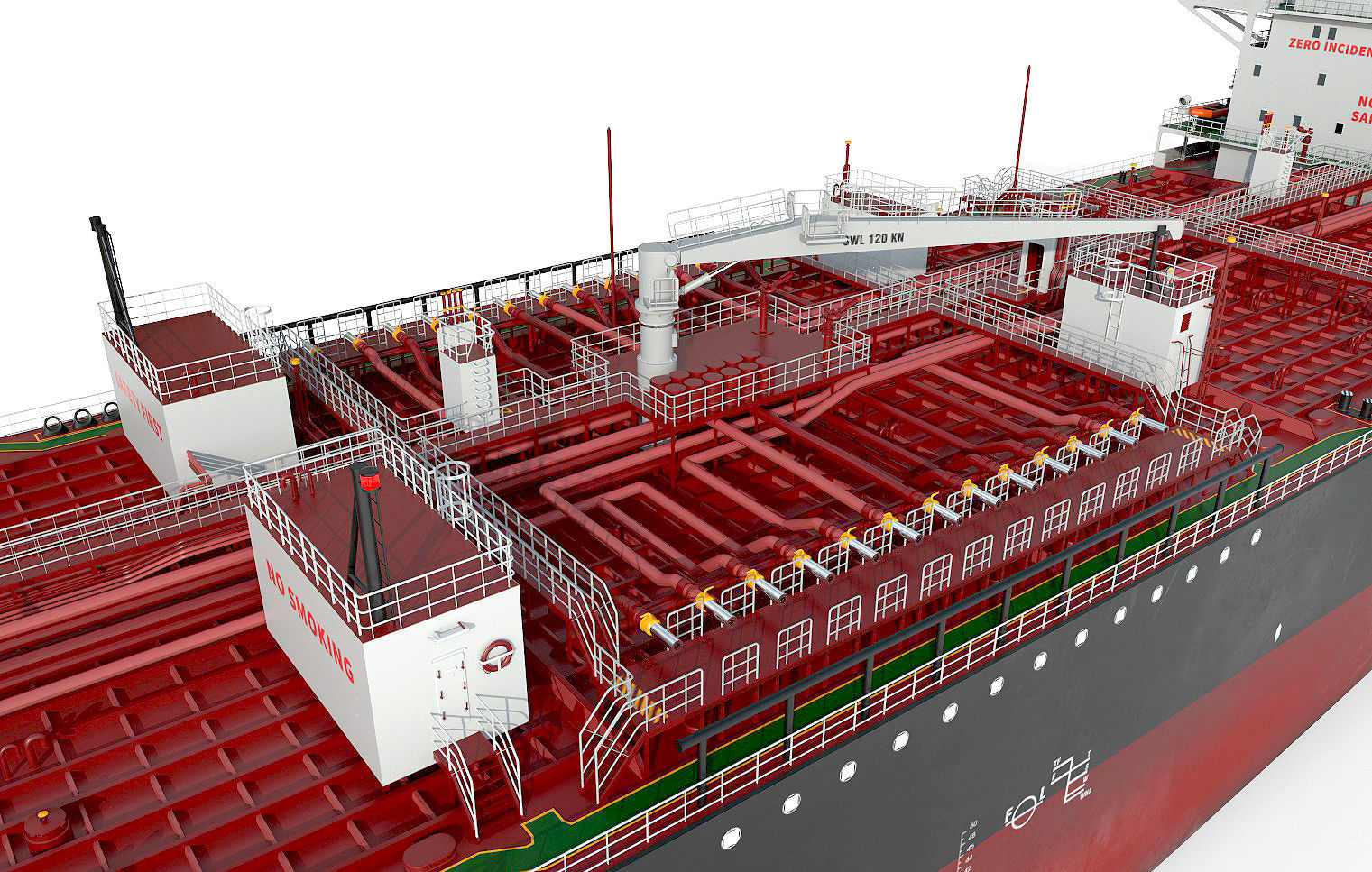 Oil Products Tanker  3D model_3