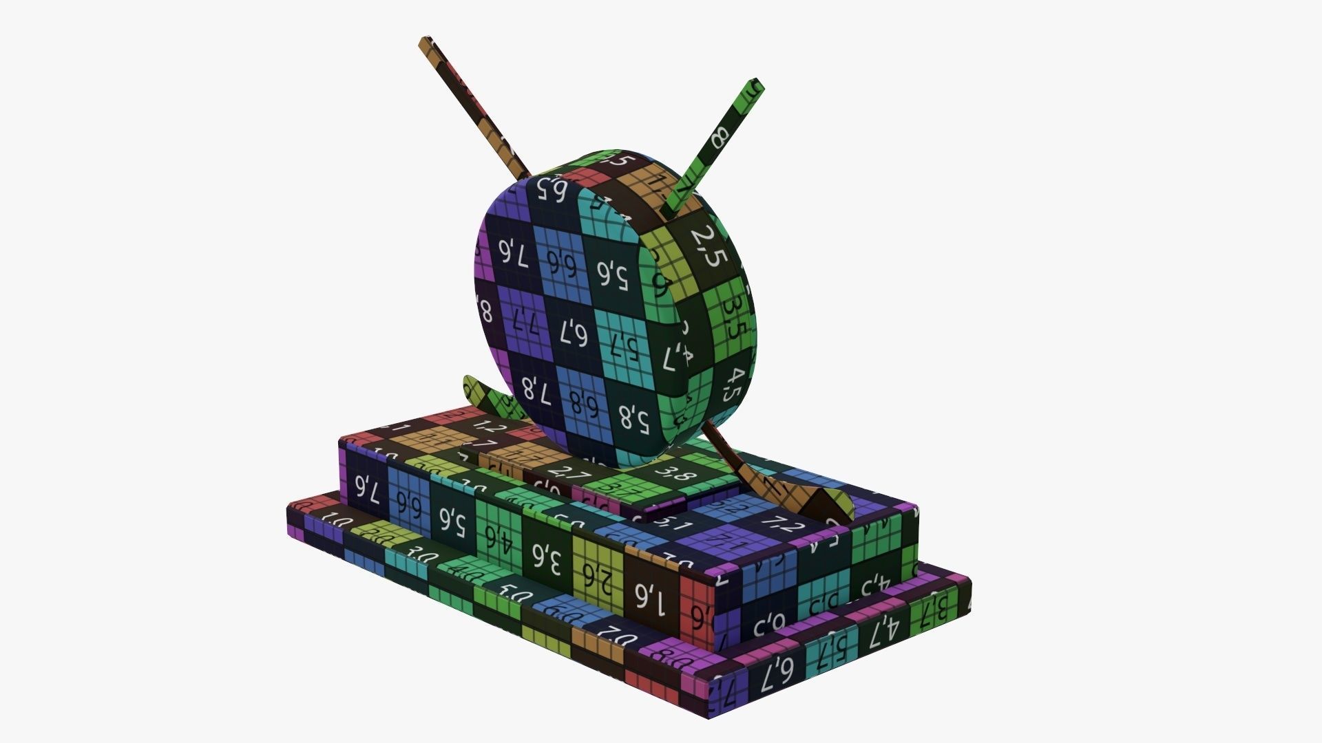 Trophy ice hockey 3D model_13