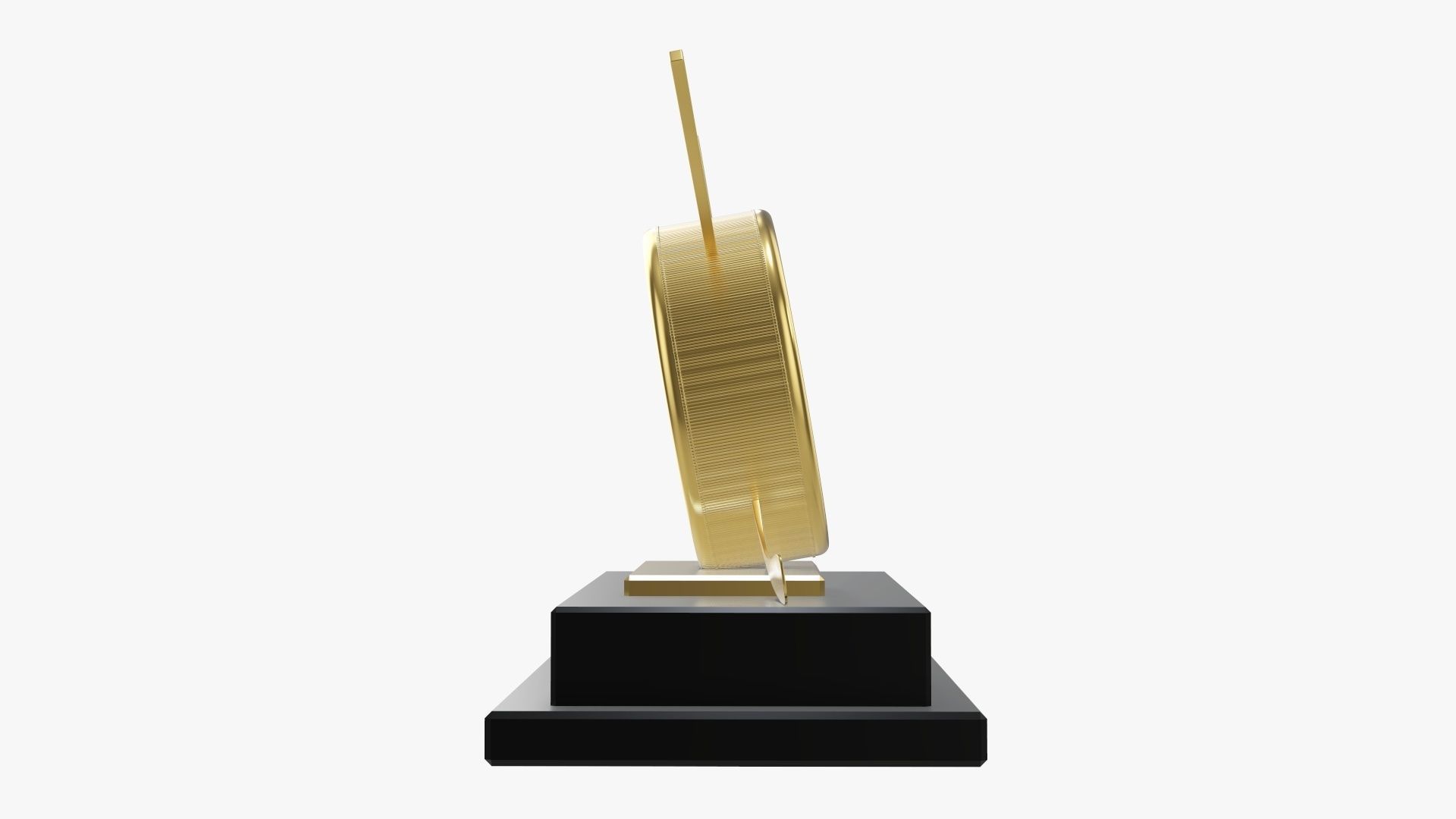 Trophy ice hockey 3D model_2