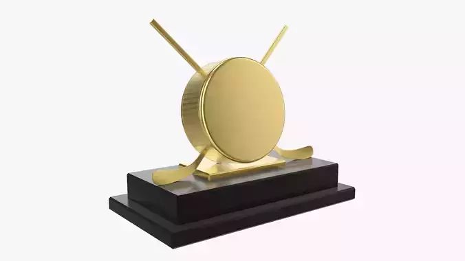 Trophy ice hockey 3D model