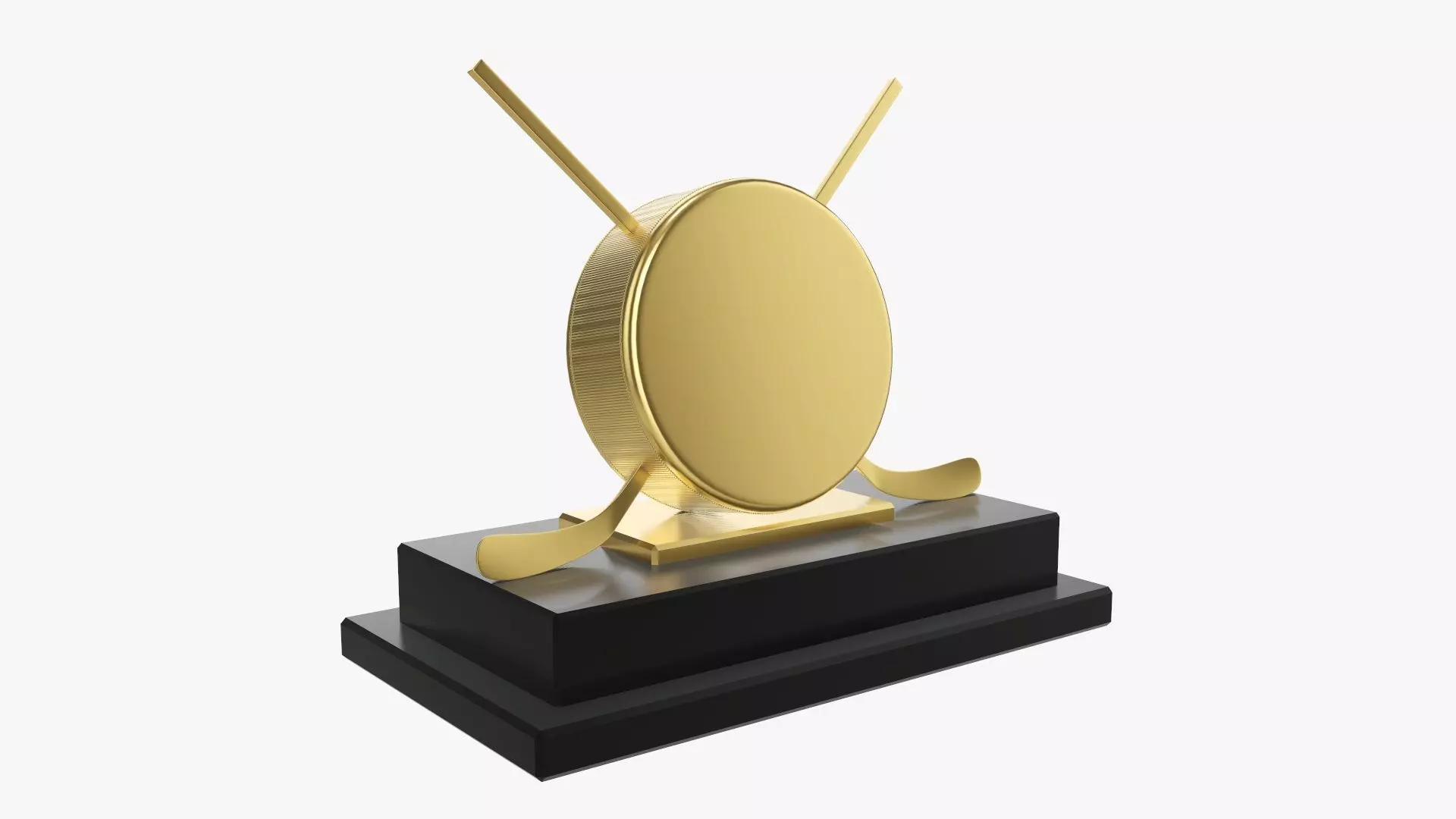 Trophy ice hockey 3D model_0