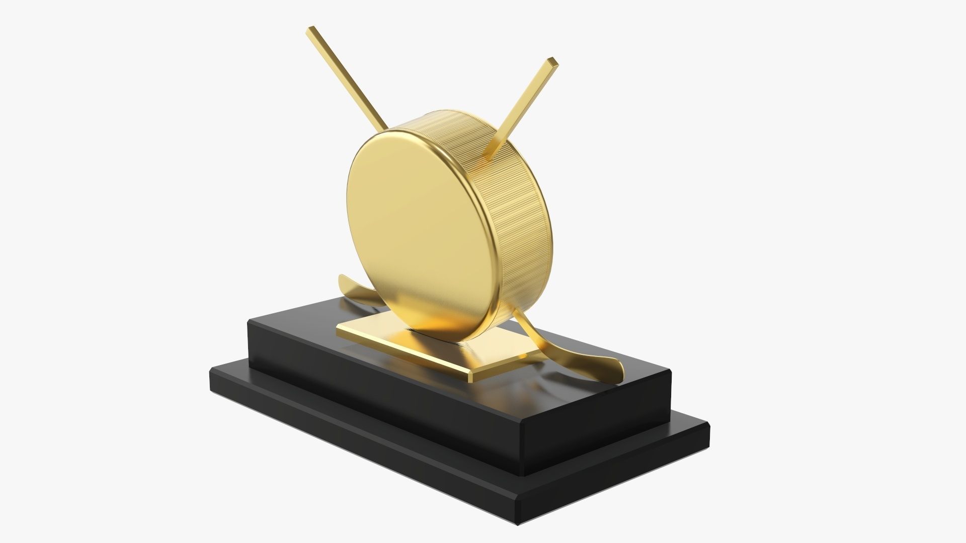 Trophy ice hockey 3D model_3
