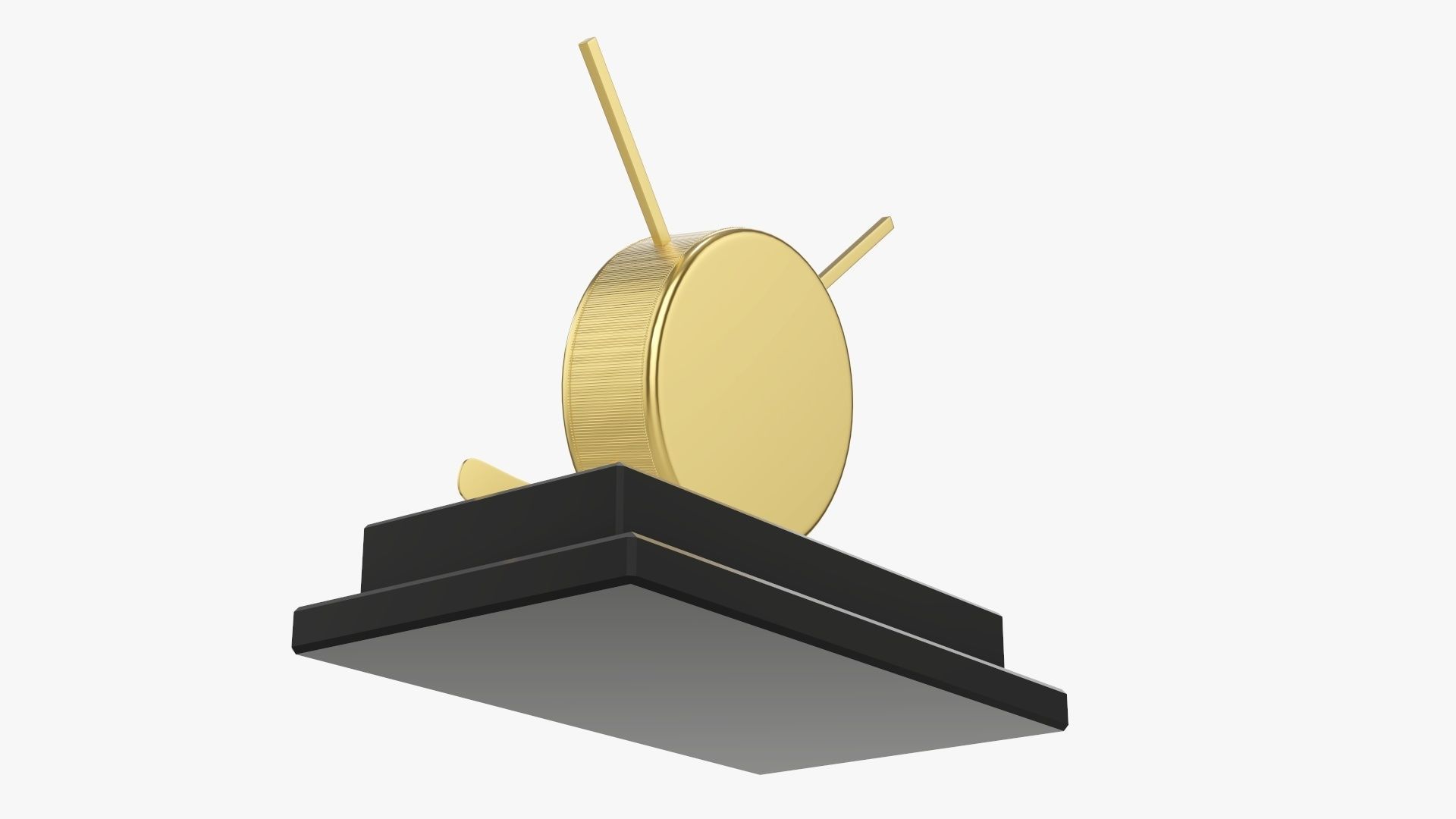 Trophy ice hockey 3D model_4