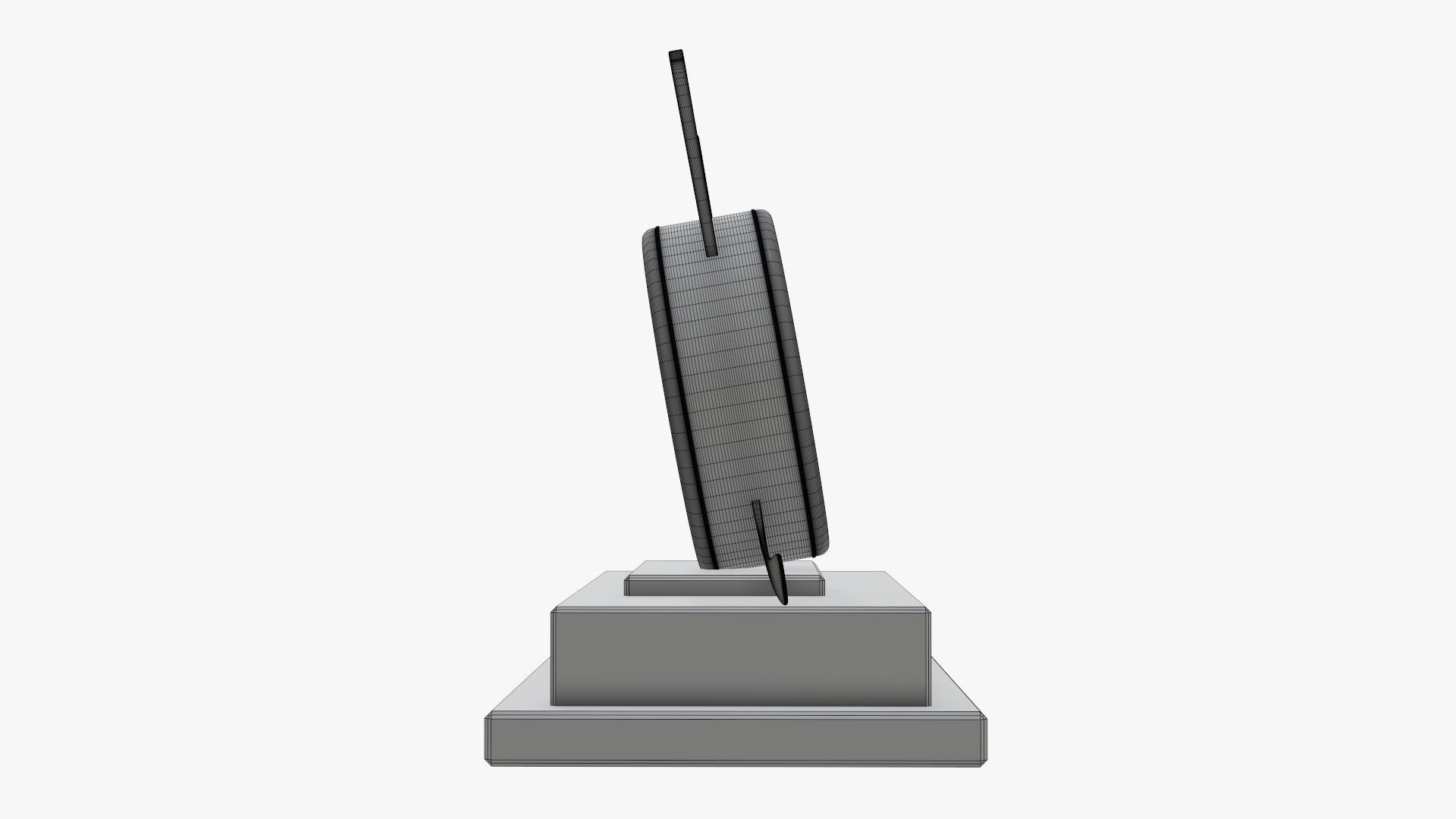 Trophy ice hockey 3D model_7