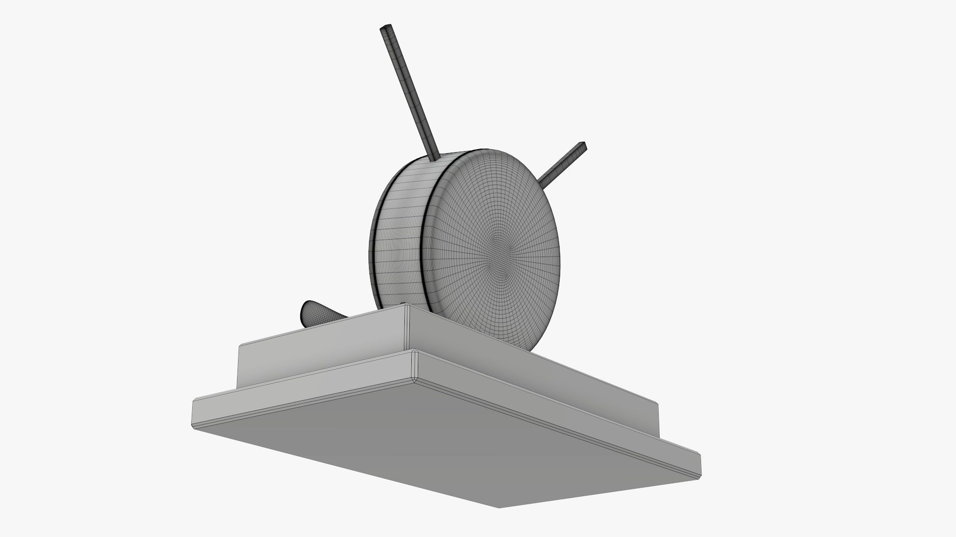 Trophy ice hockey 3D model_9