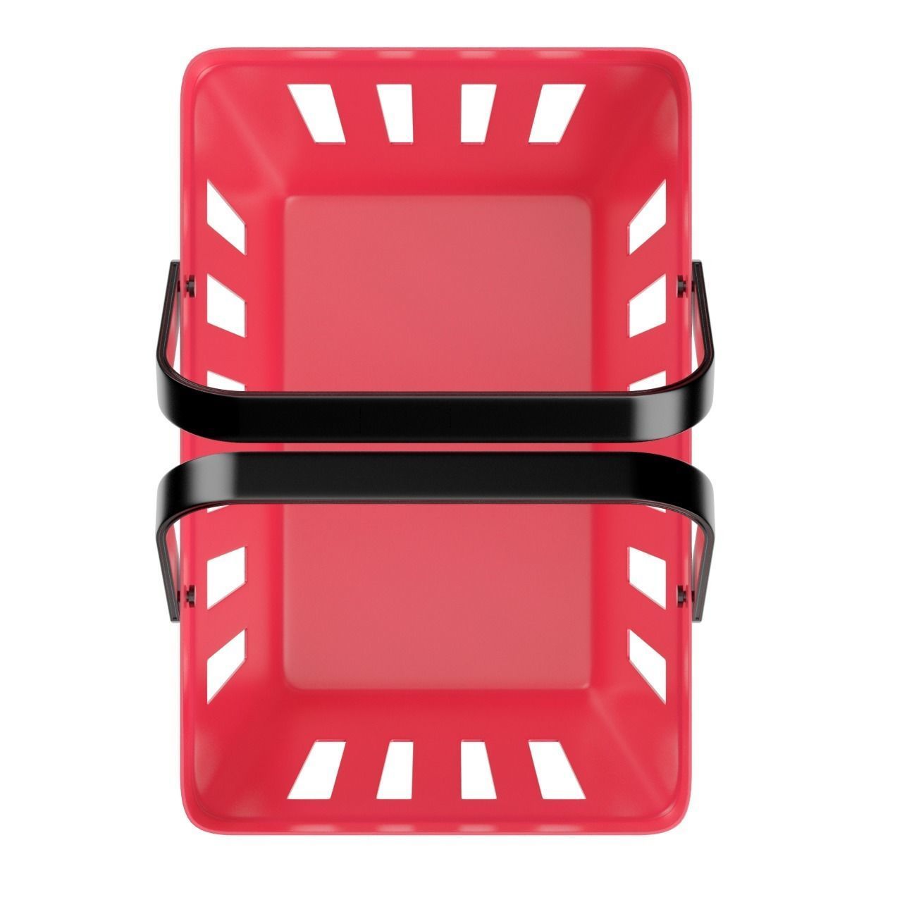 Shopping basket 3D model 3D model_1