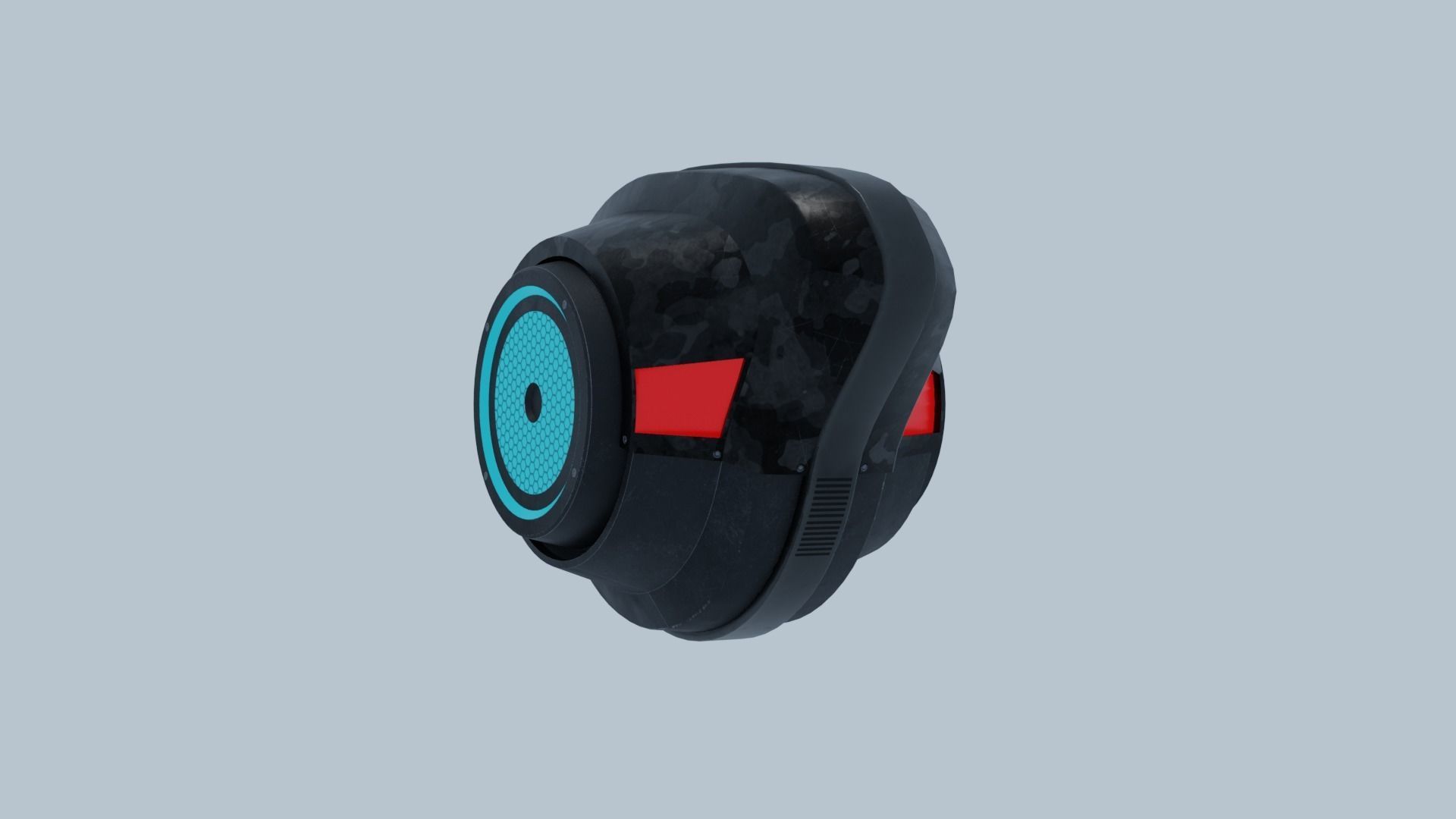 Drone Rockie Free low-poly 3D model_4