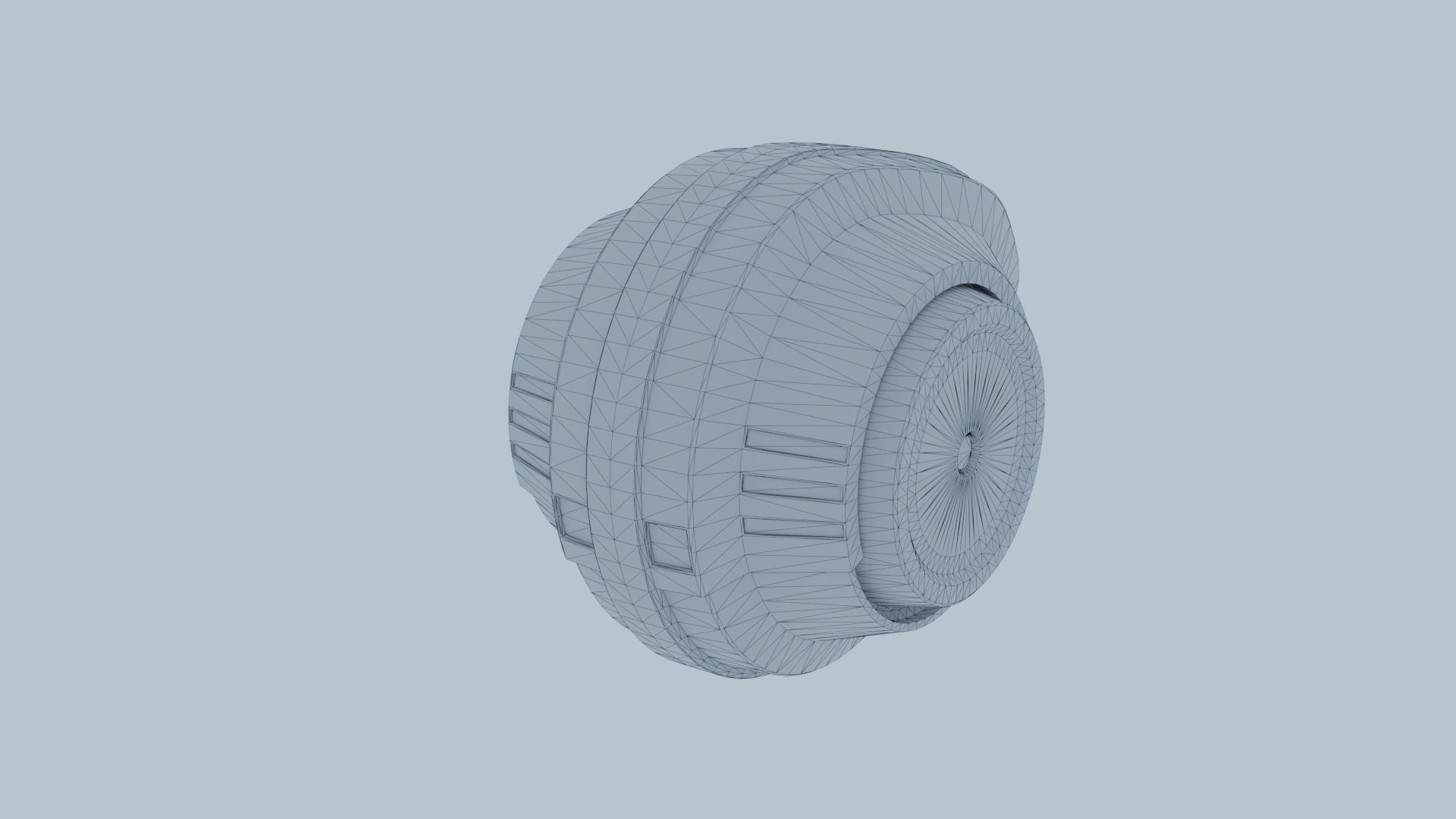 Drone Rockie Free low-poly 3D model_8