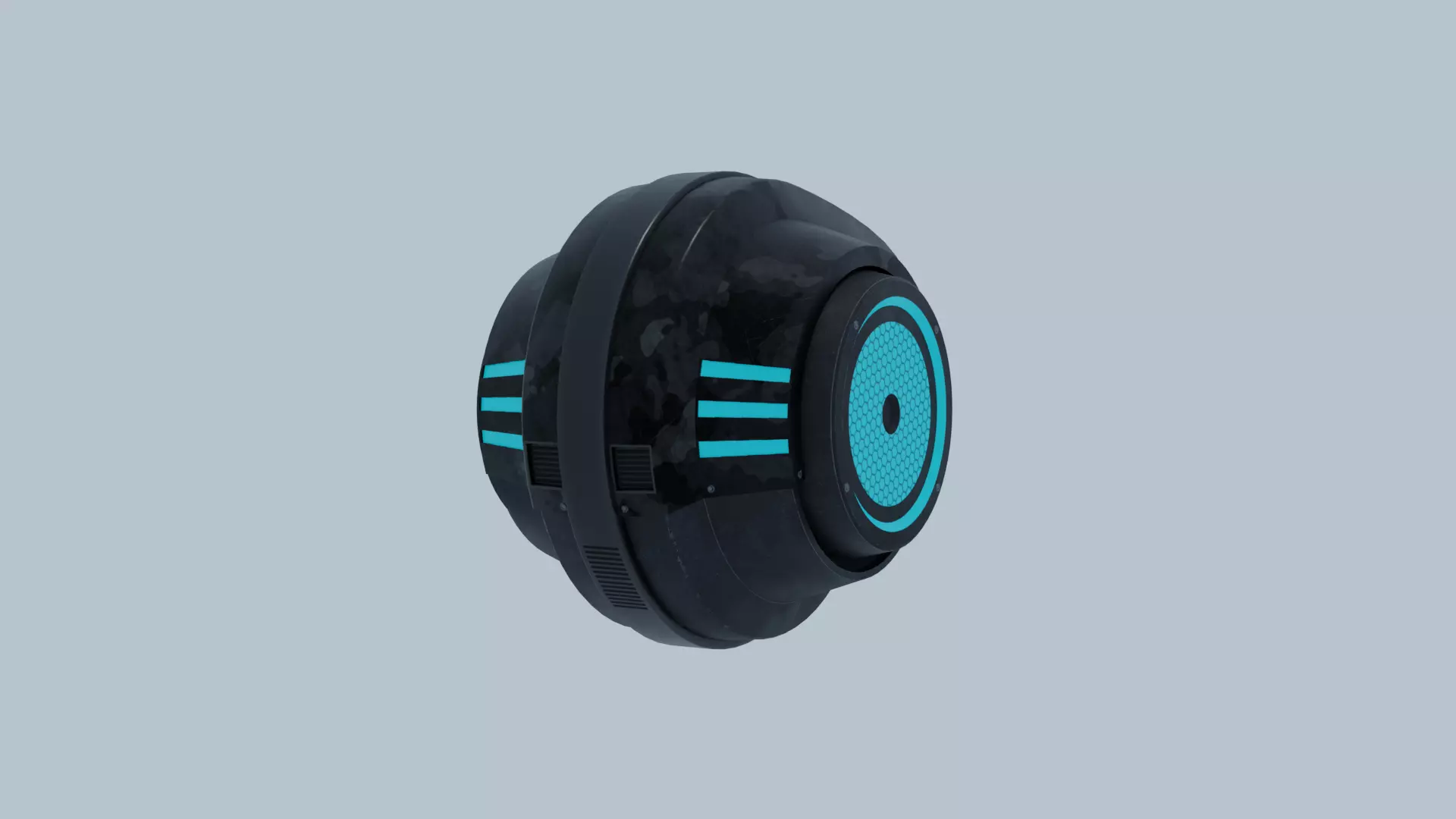 Drone Rockie Free low-poly 3D model_0