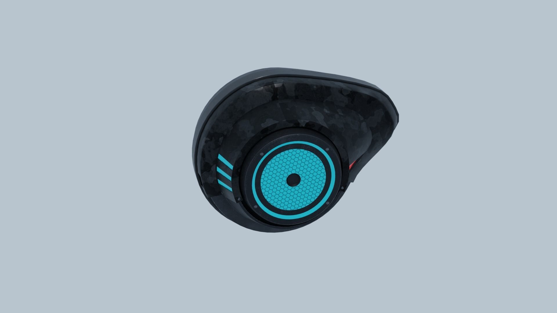 Drone Rockie Free low-poly 3D model_2