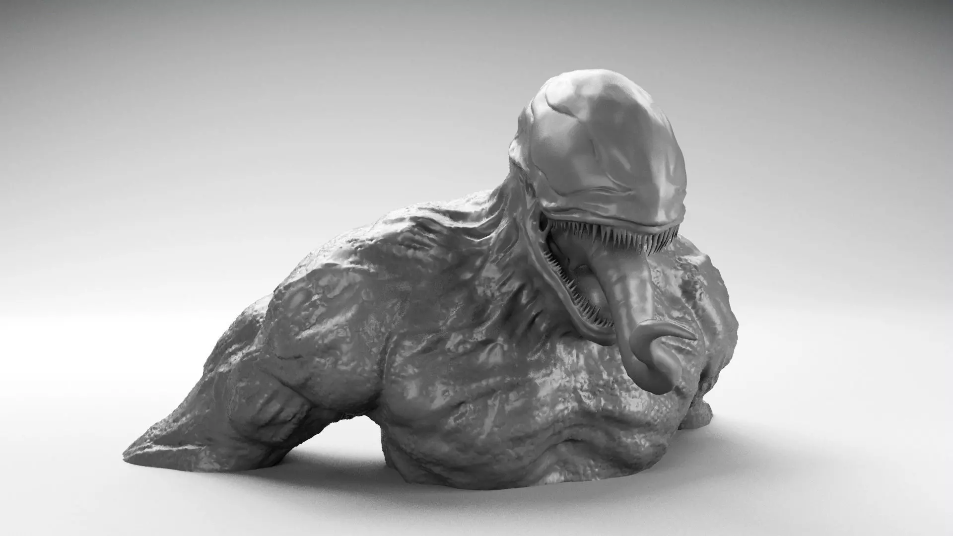 3D printing Venom 3D print model
