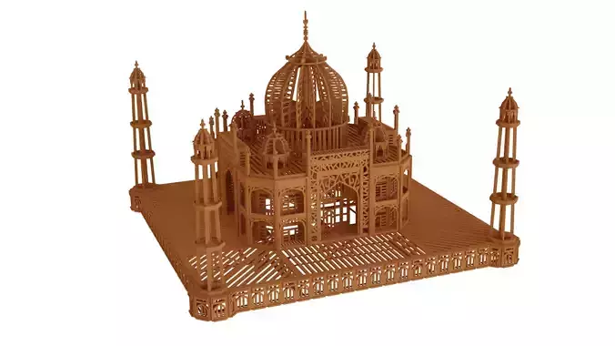 Taj Mahal  3D