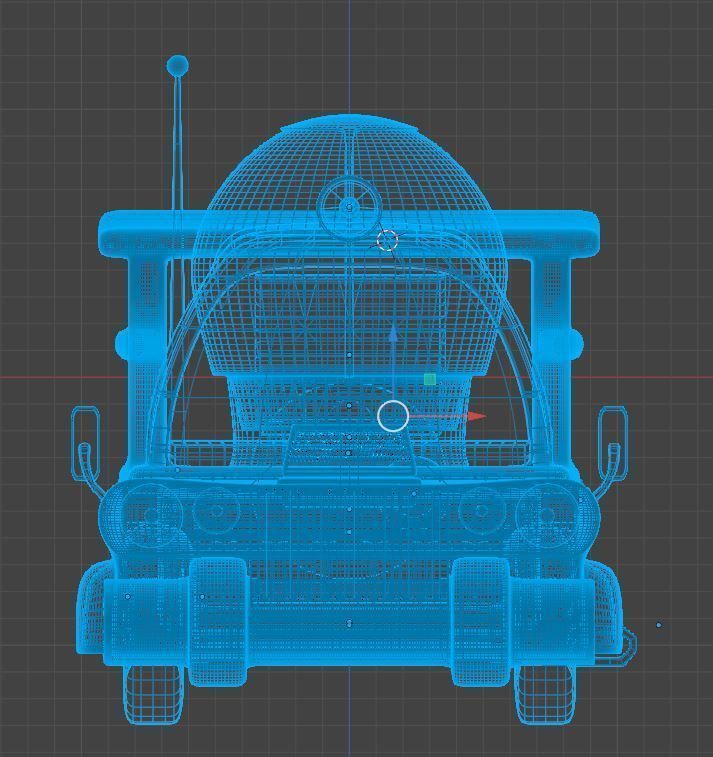 Car Homer Simpson 3D 3D model_7