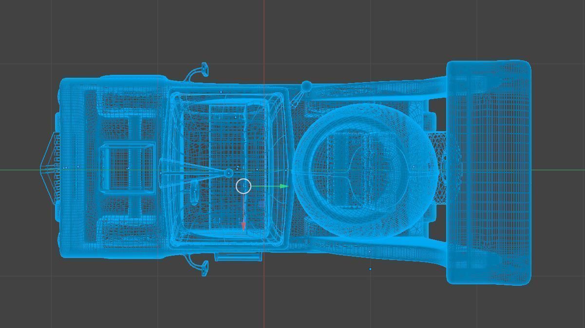 Car Homer Simpson 3D 3D model_8