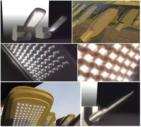 Street Light 12 Low-poly 3D model
