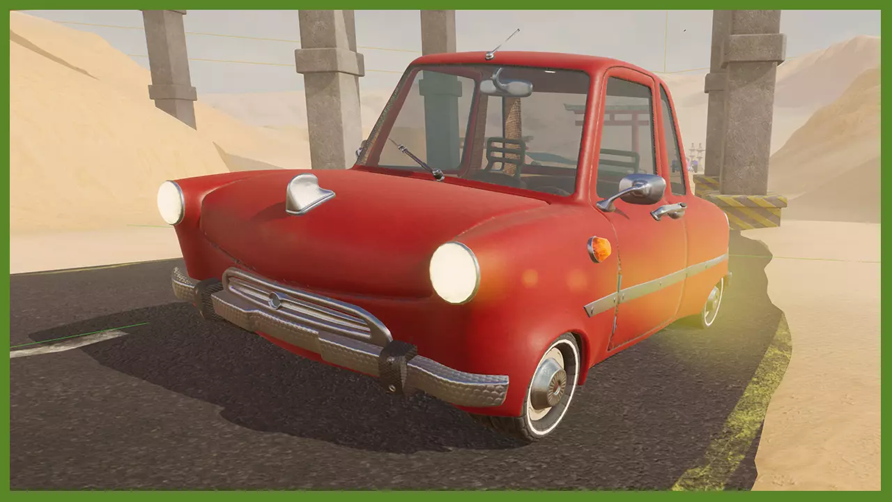car carton Free 3D model