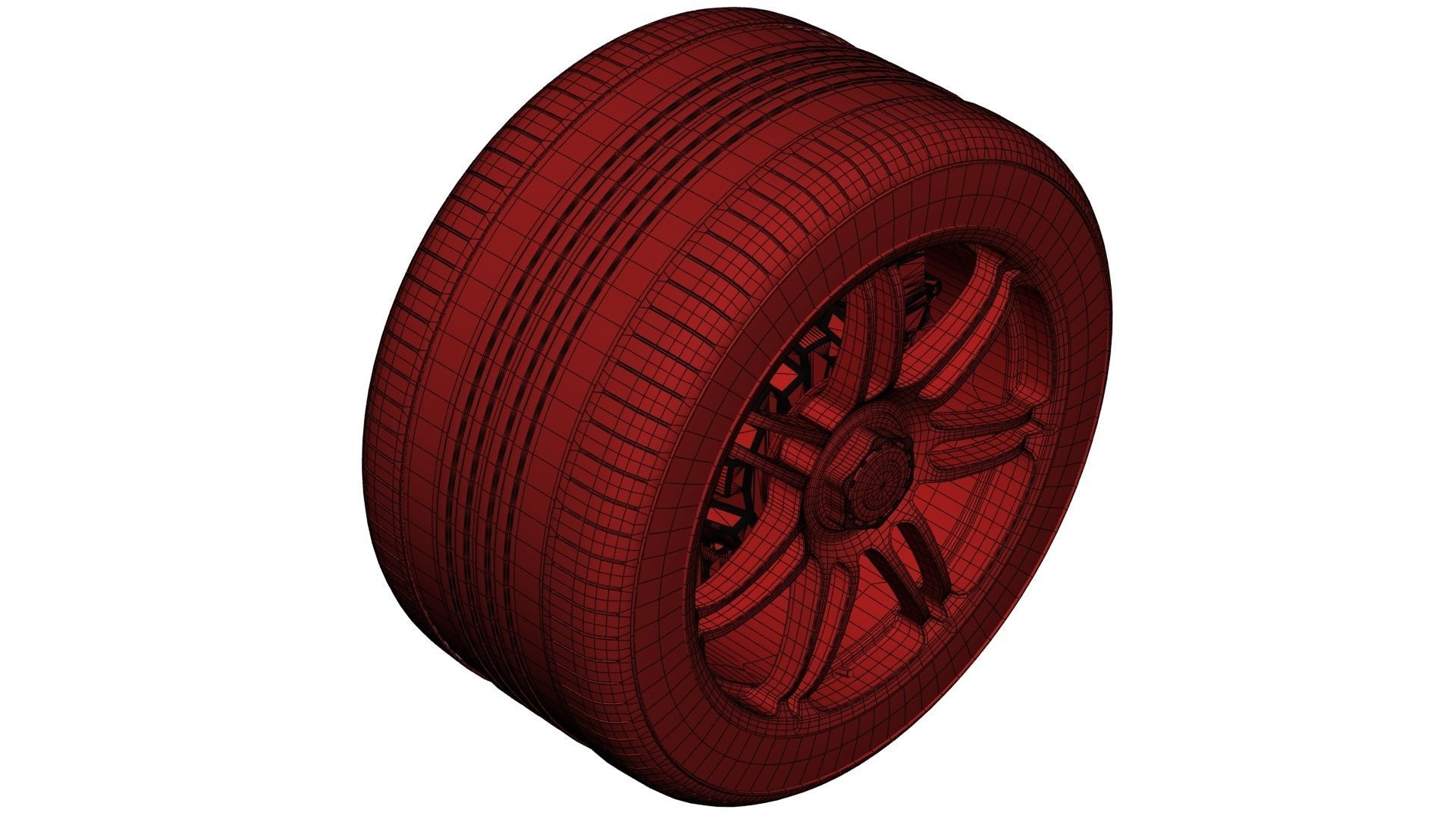 Wheel v5 3D model_10