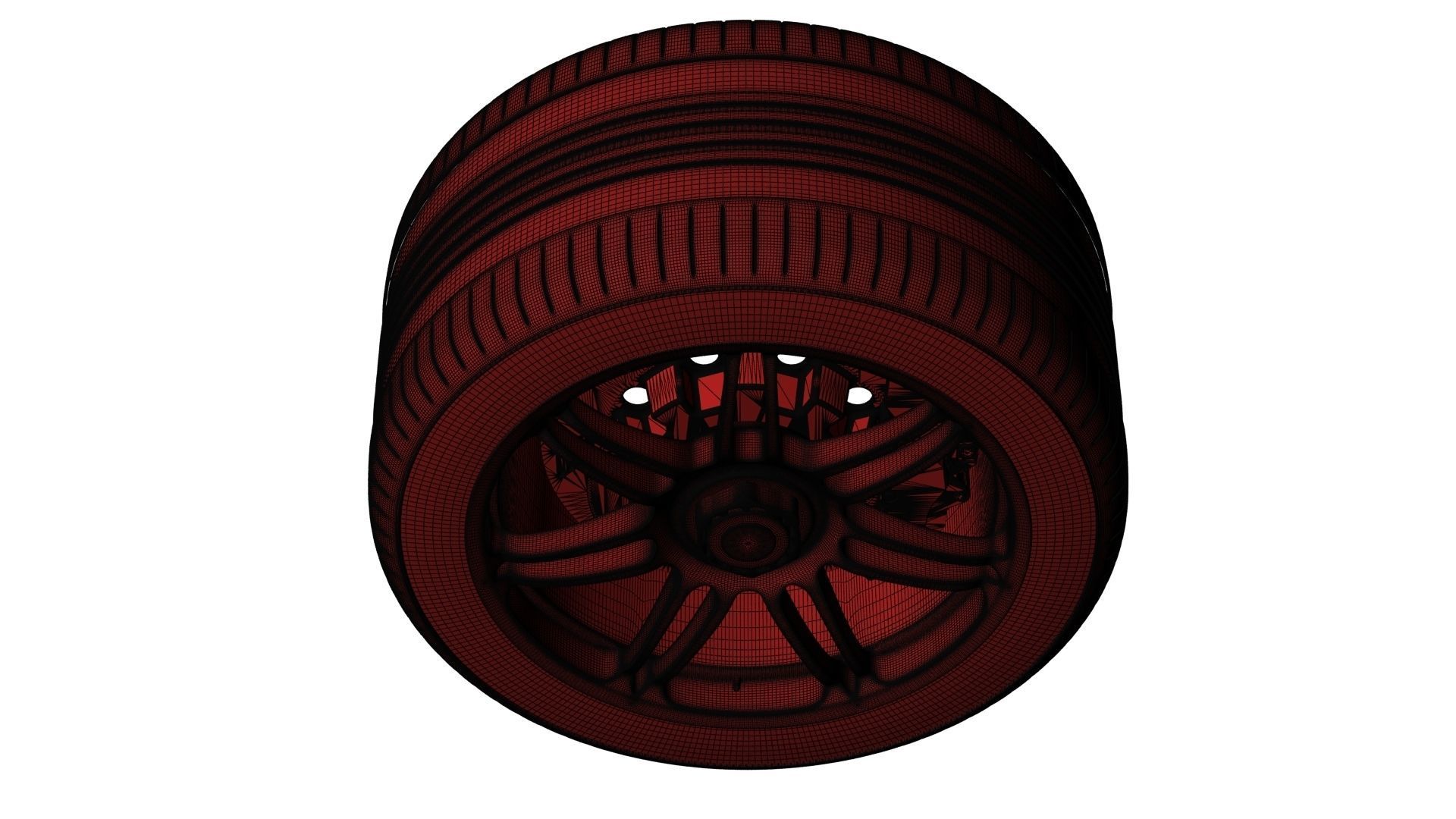Wheel v5 3D model_13