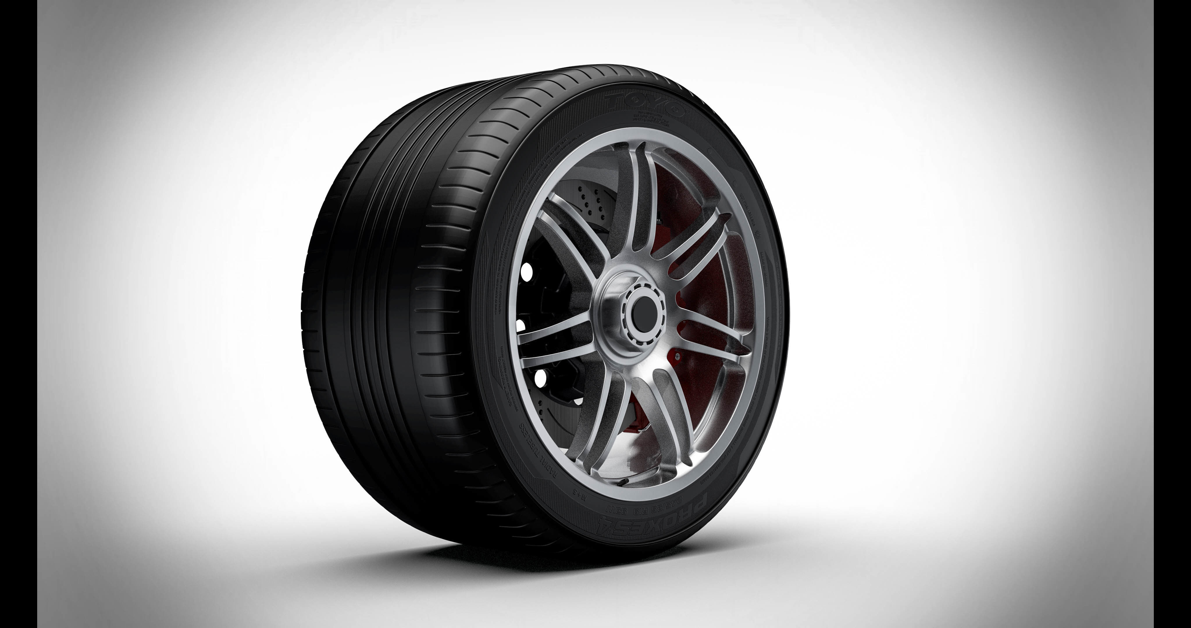 Wheel v5 3D model_2