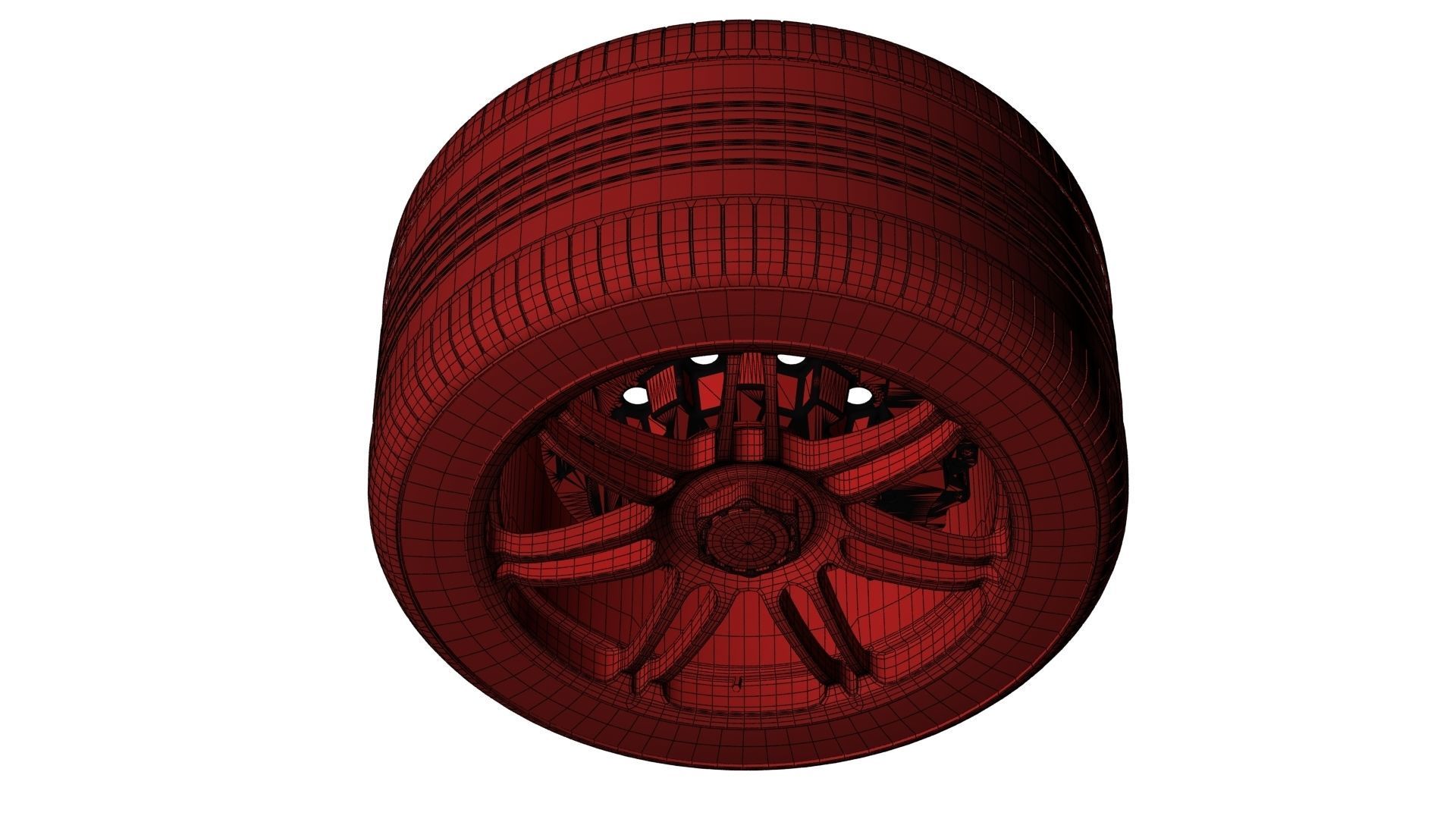 Wheel v5 3D model_12