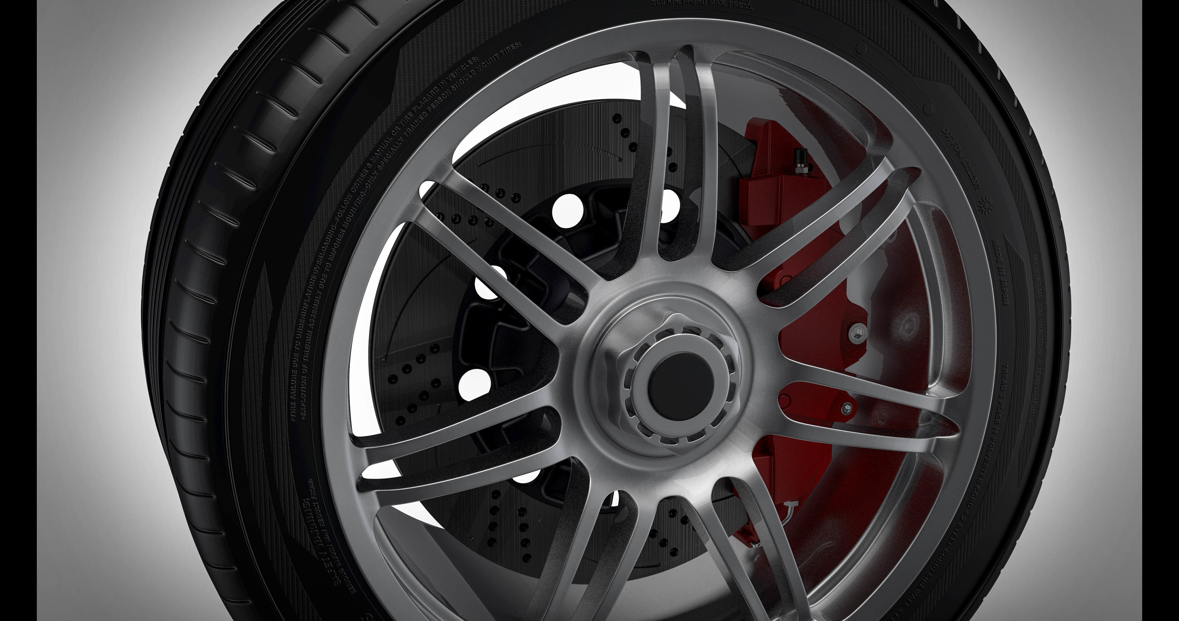 Wheel v5 3D model_4