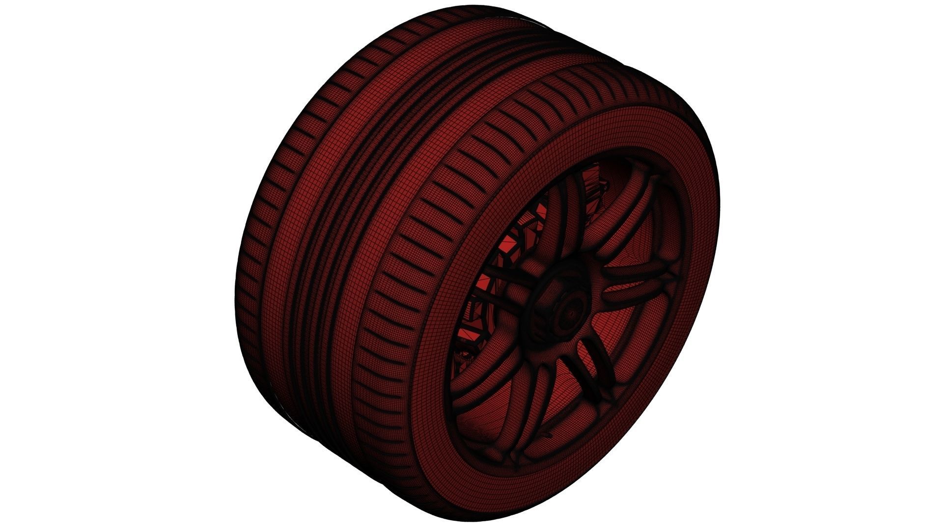 Wheel v5 3D model_11
