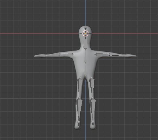 Low-Poly Base Character Free low-poly 3D model_3